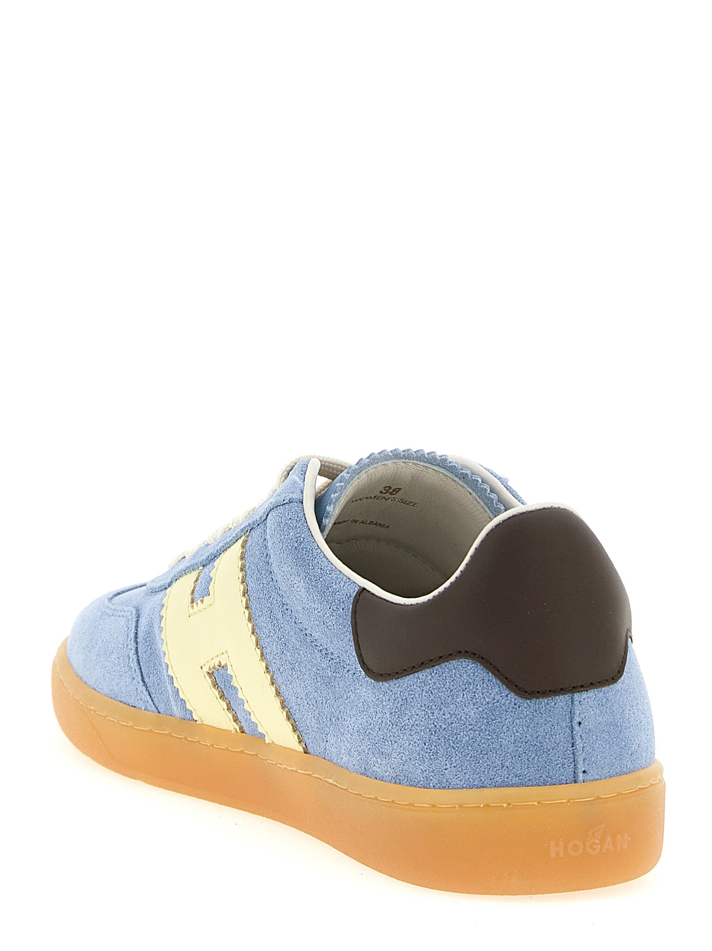 Blue Calfskin Sneakers