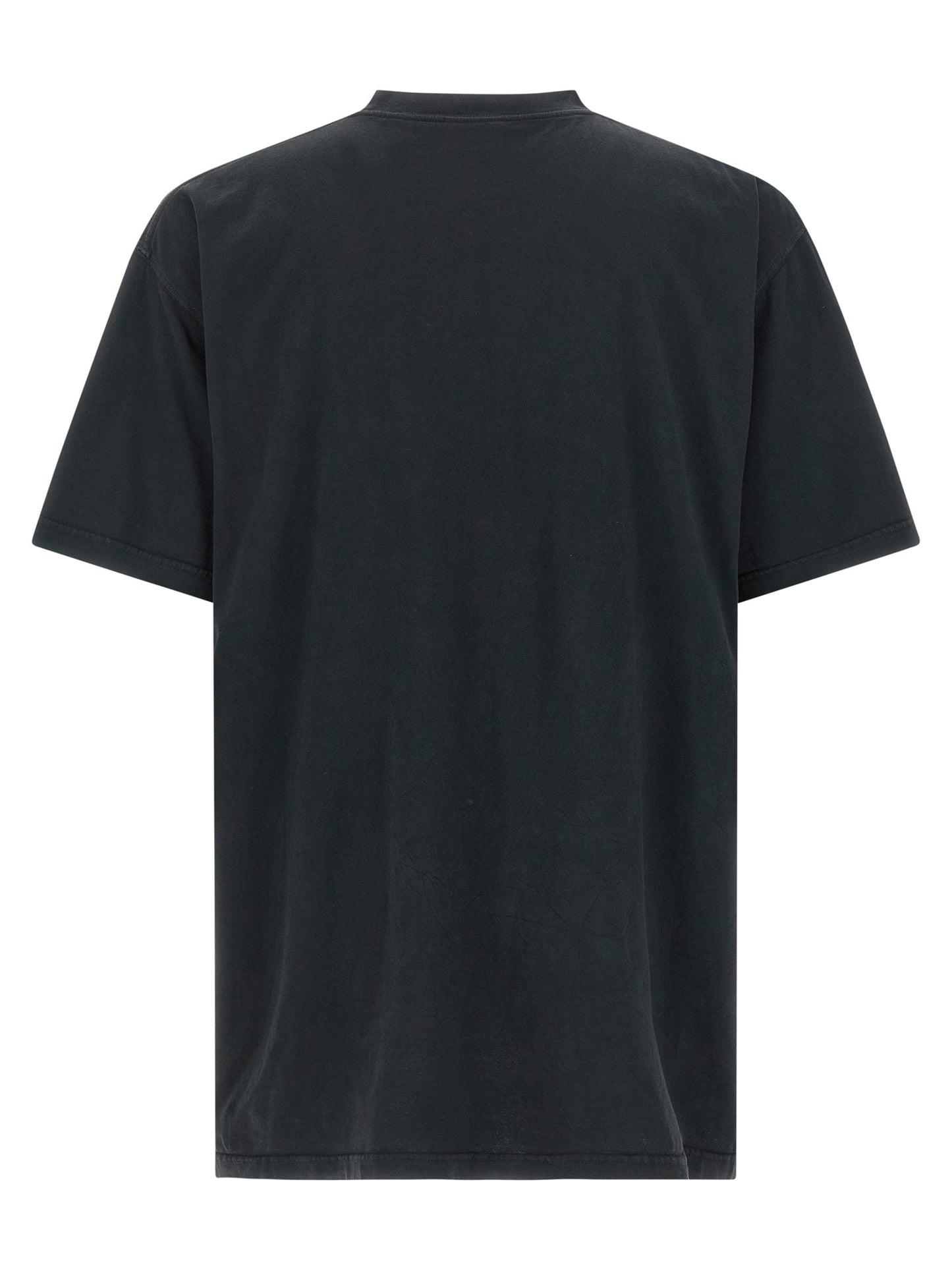 Black Cotton T-Shirt