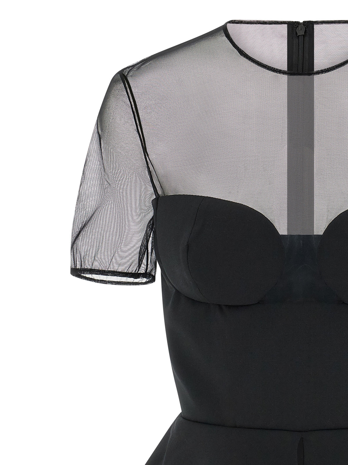 Black Virgin Wool Tank Tops