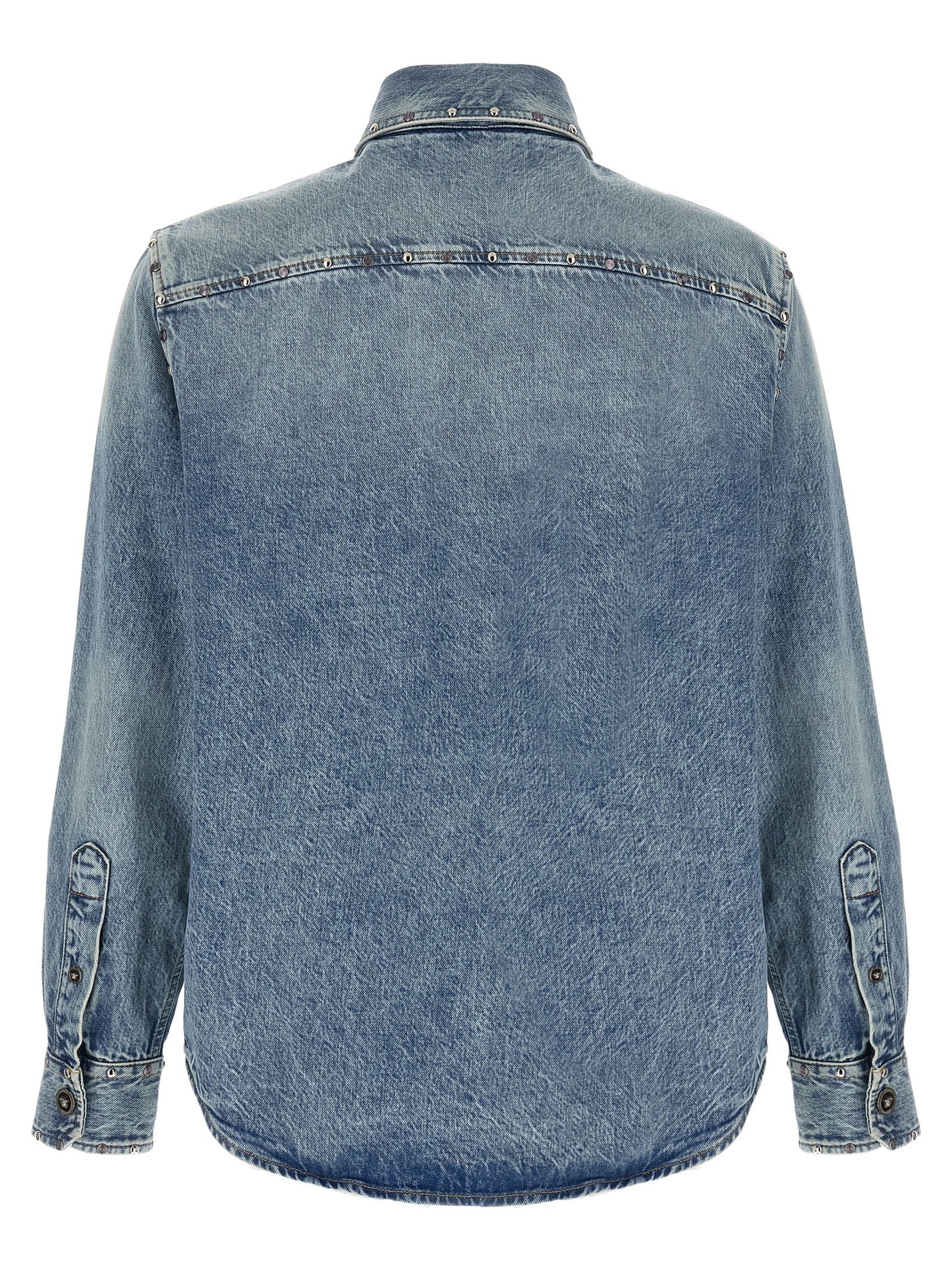 Blue Cotton Blouse