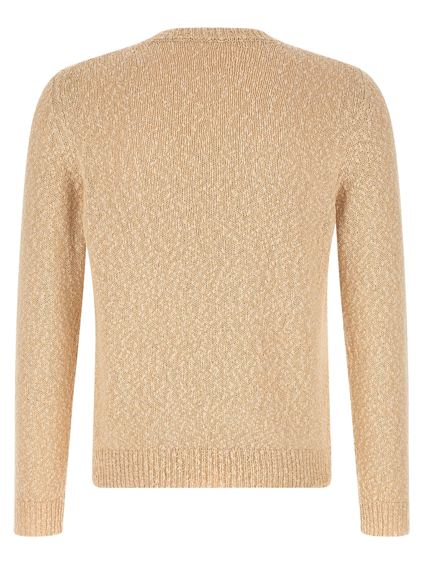 Beige Cotton Cardigan