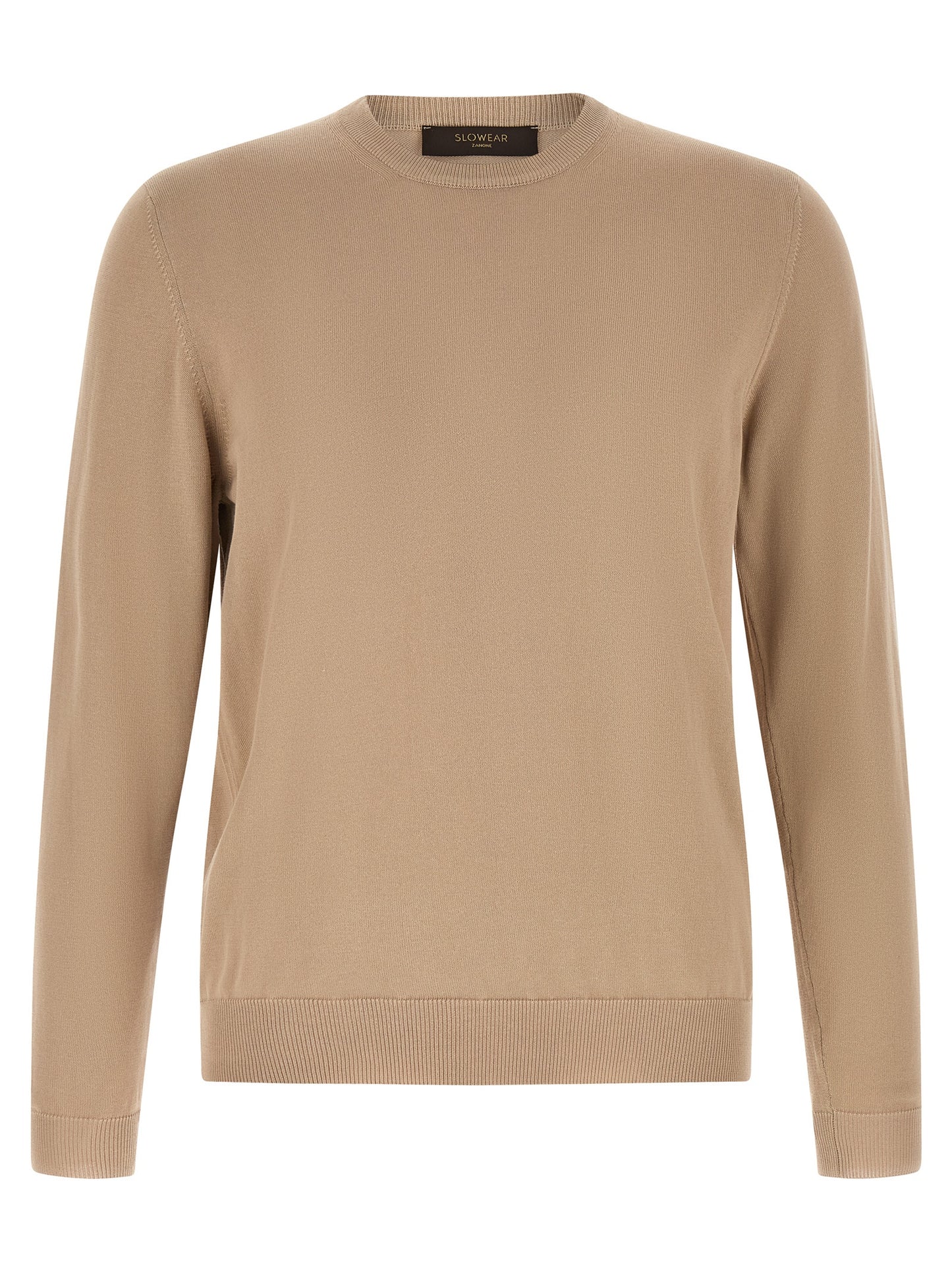 Beige Cotton Cardigan