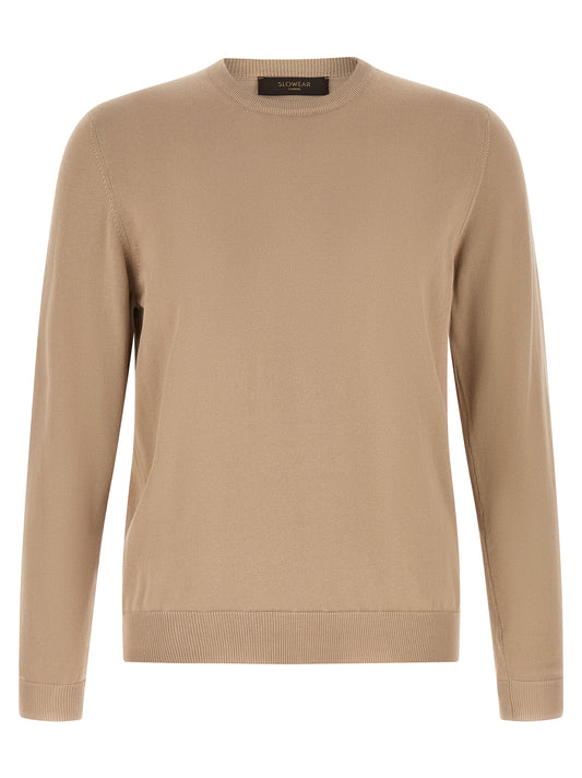 Beige Cotton Cardigan