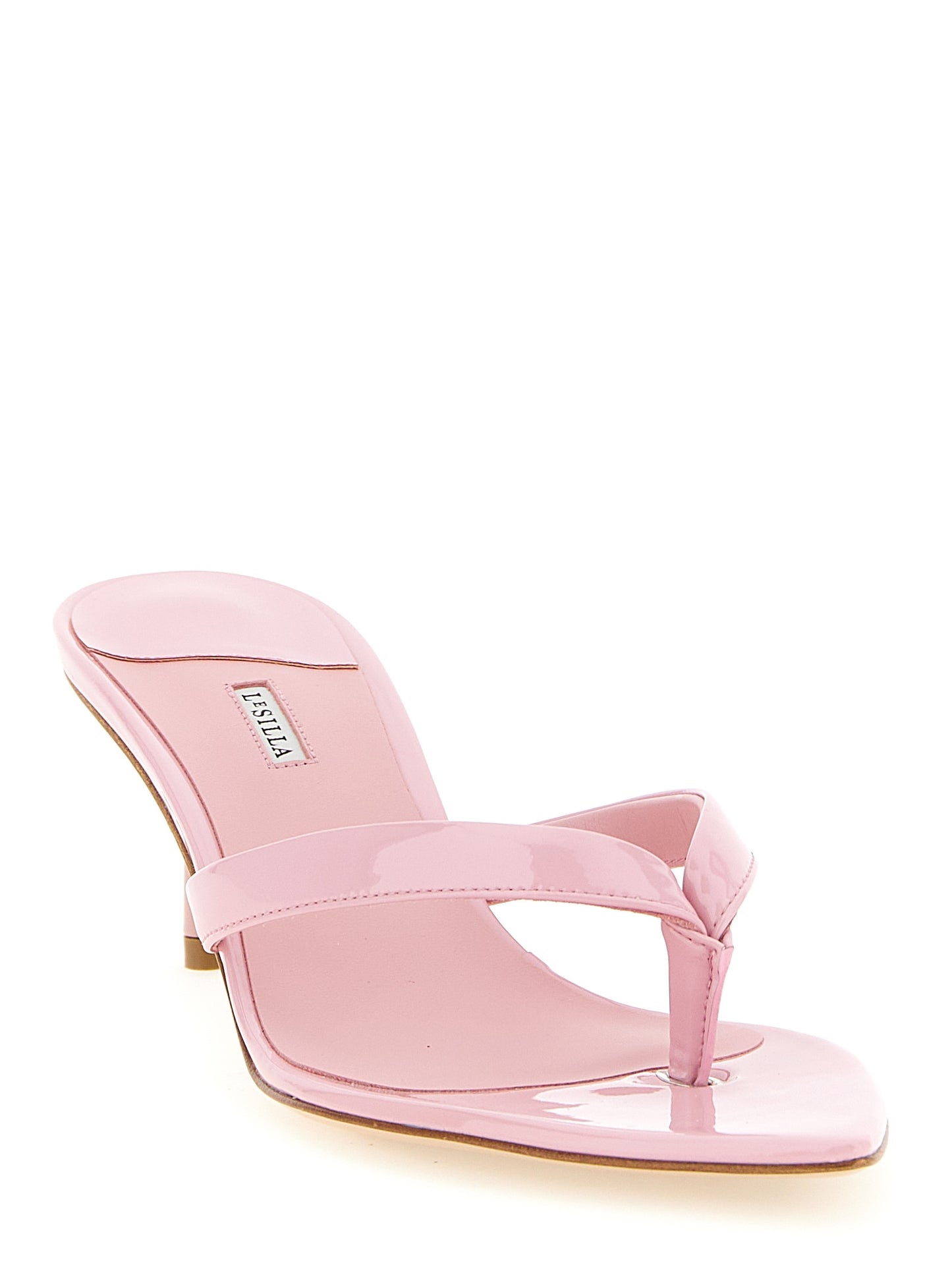 Multicolor Polyethylene Stiletto Heel Sandals