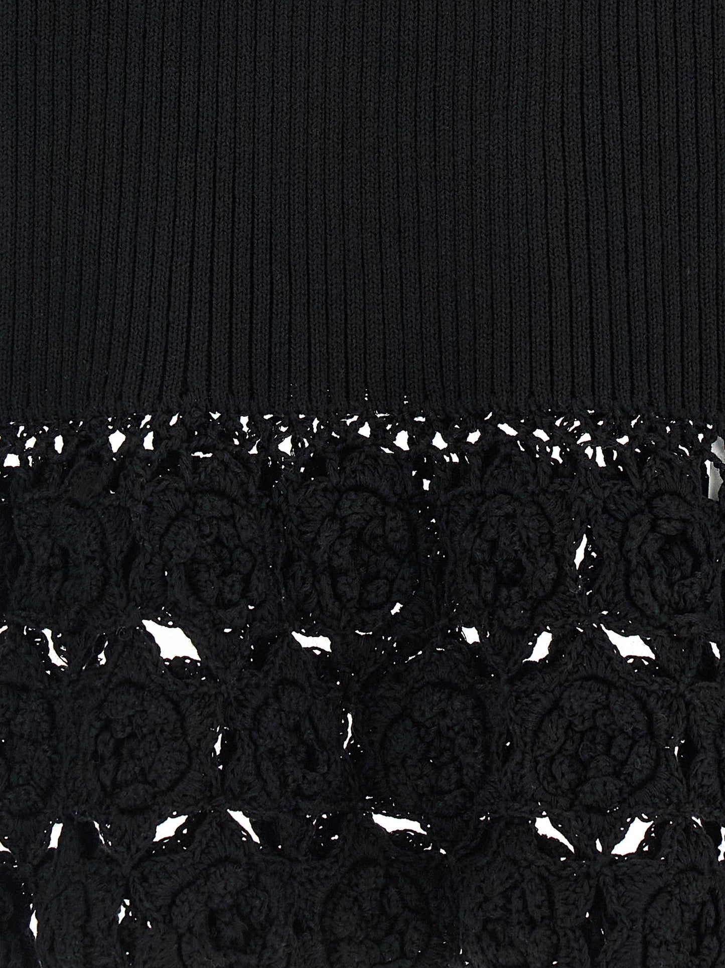 Black Organic Cotton Sleeveless Jacket