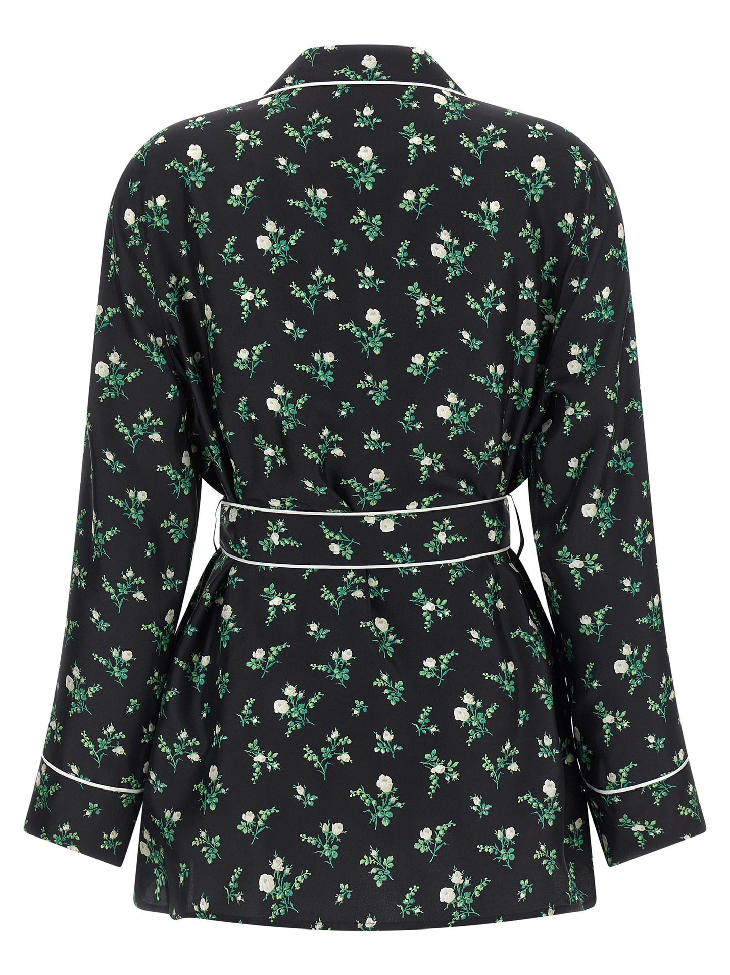 Black Silk Blouse