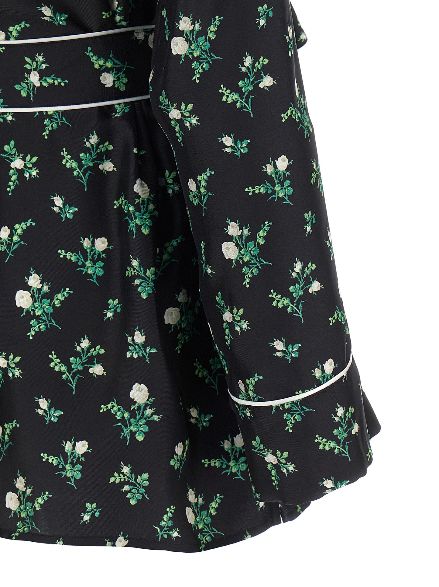 Black Silk Blouse