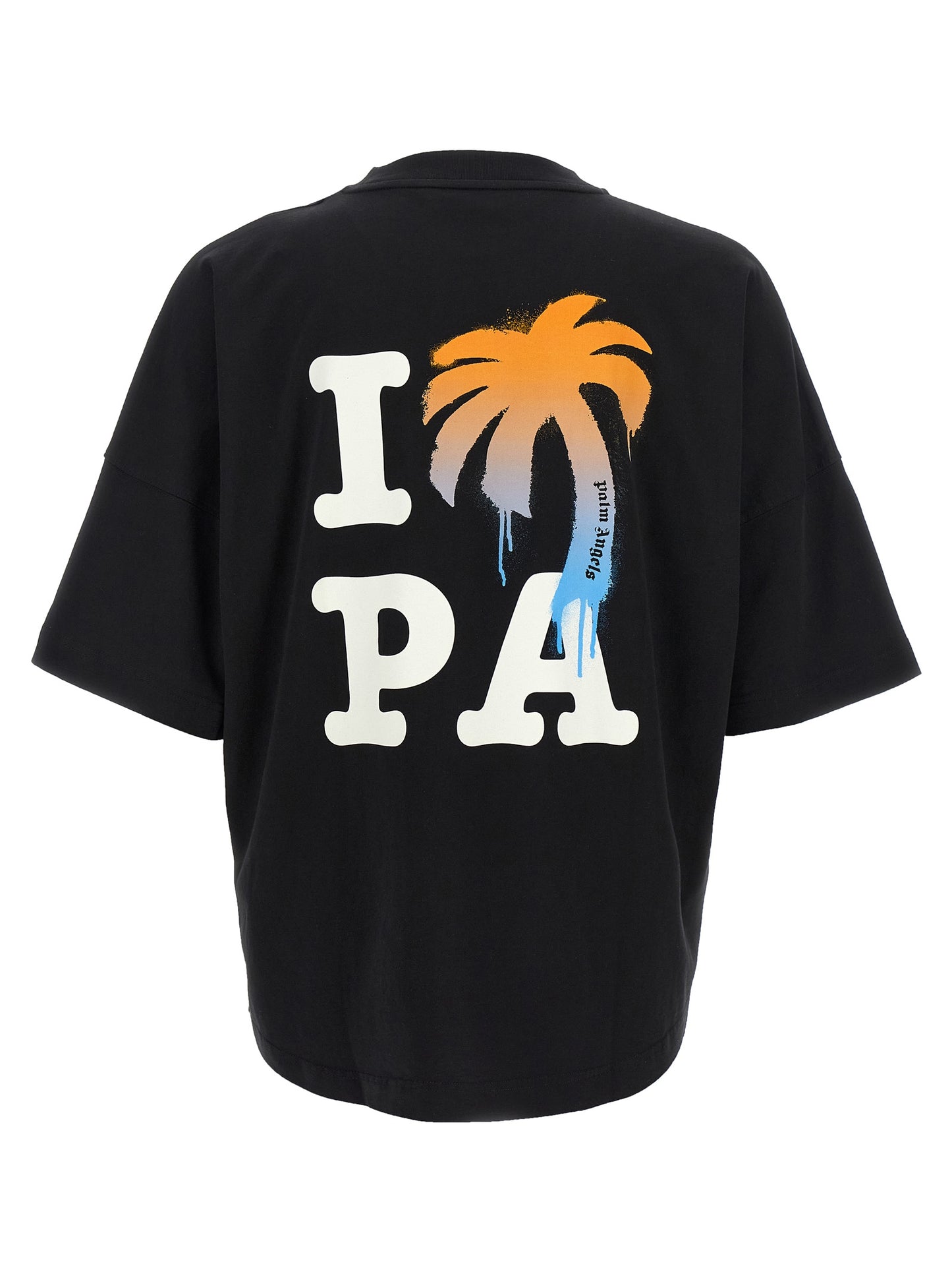 Black Cotton T-Shirt