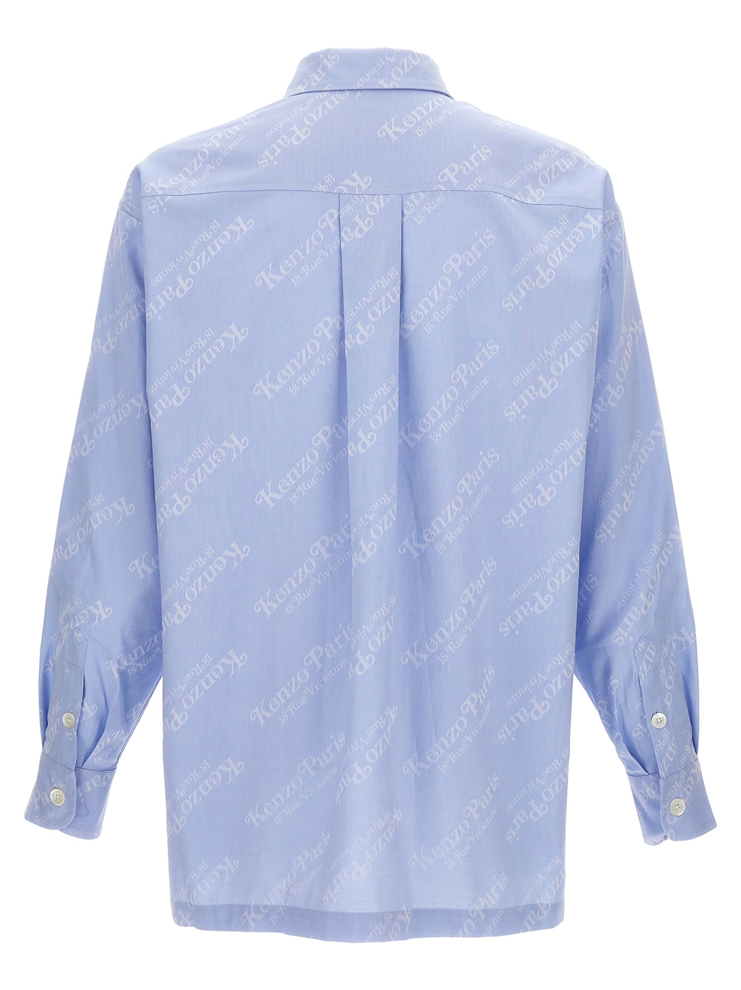 Blue Cotton Blouse