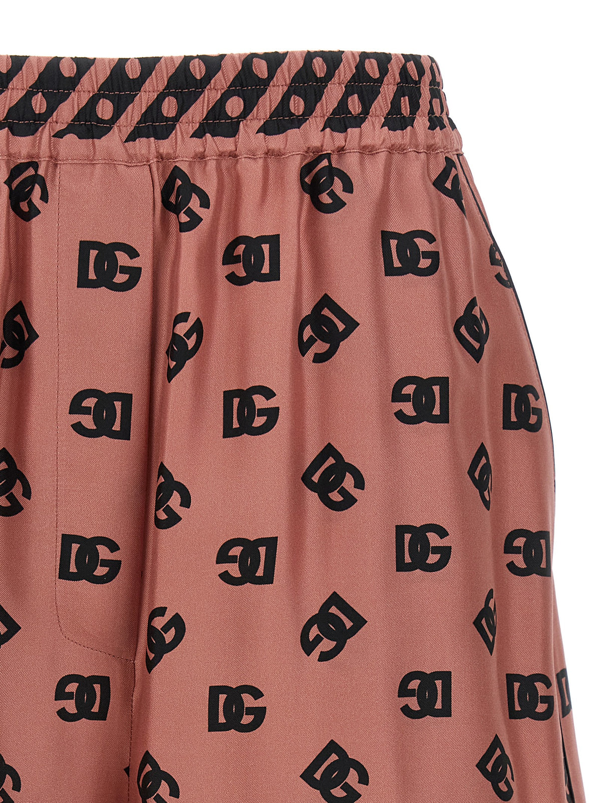 Multicolor Silk Bermuda Shorts
