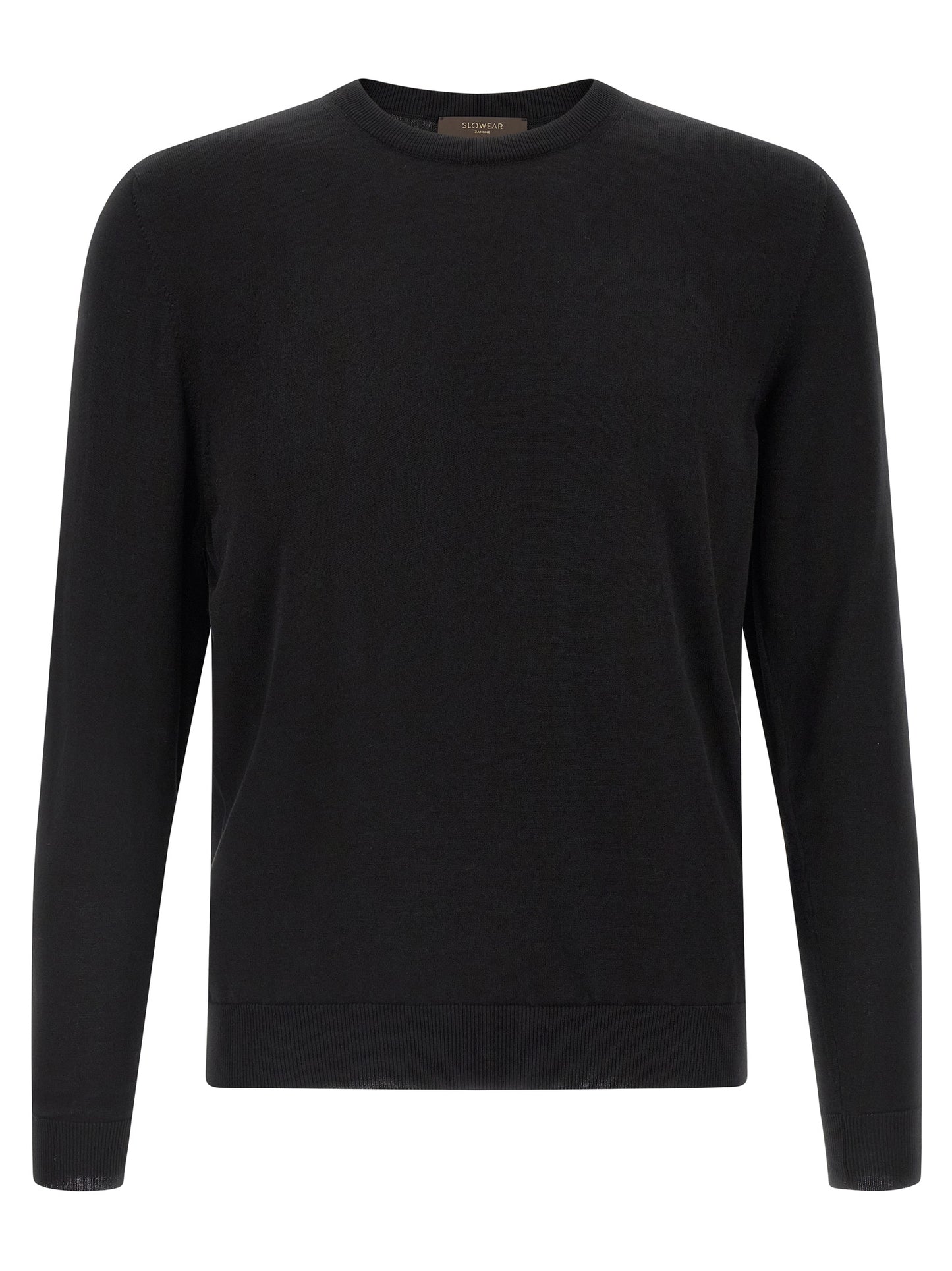 Black Cotton Cardigan