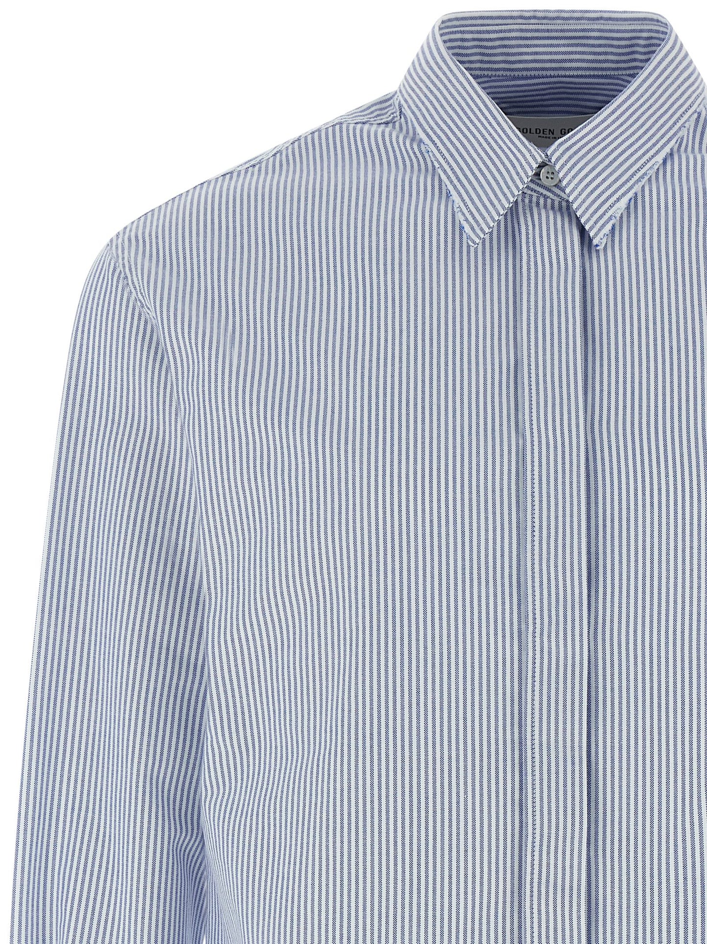 Blue Cotton Blouse