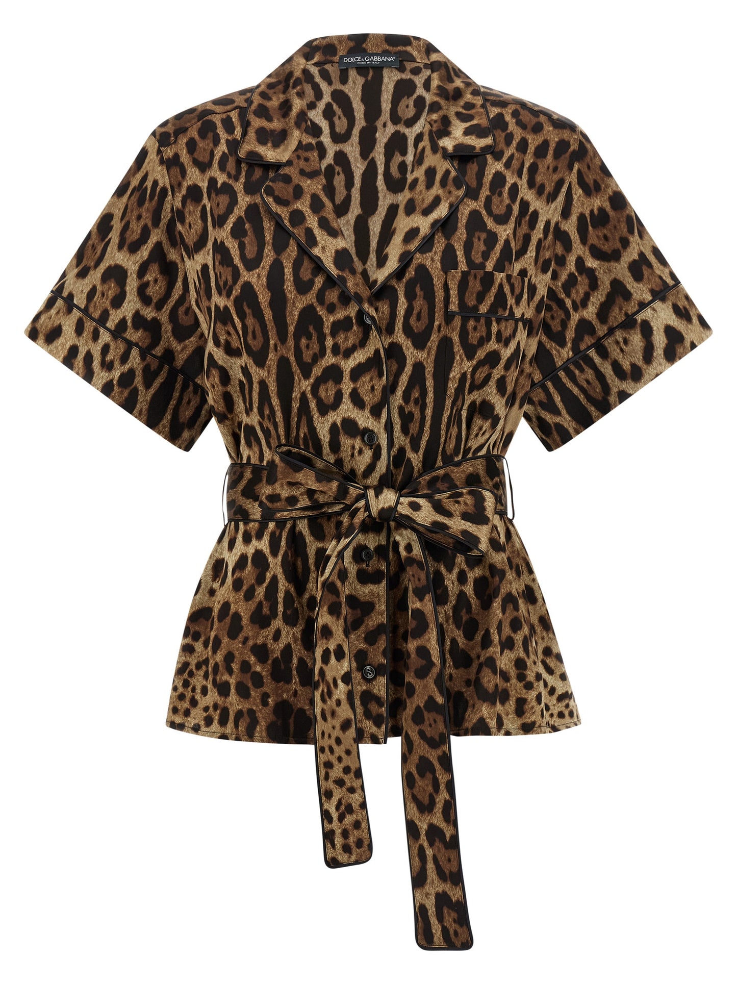 Brown Silk Blouse