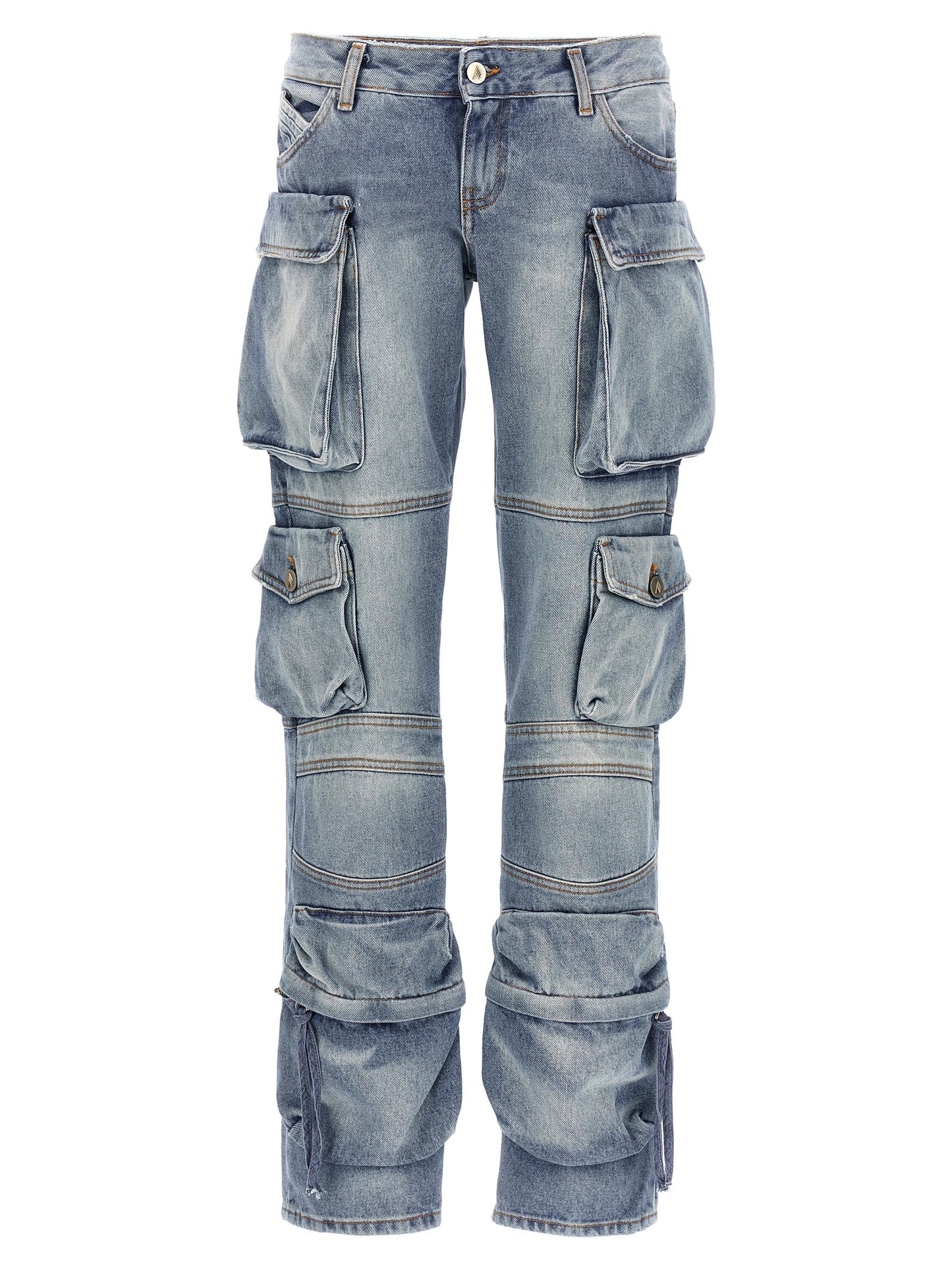 Blue Cotton Jeans Denim