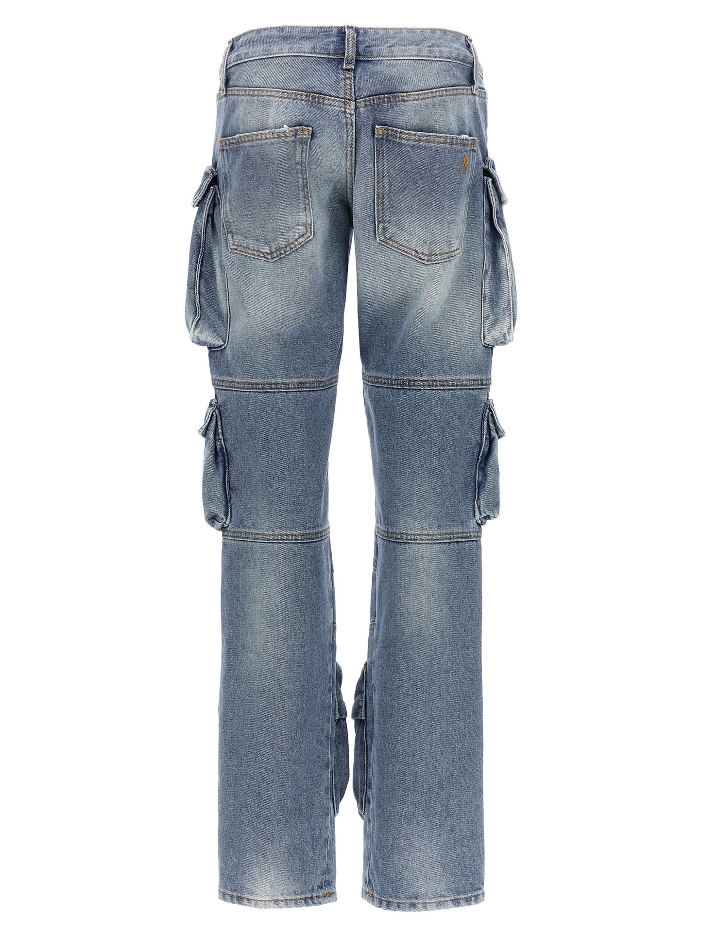 Blue Cotton Jeans Denim