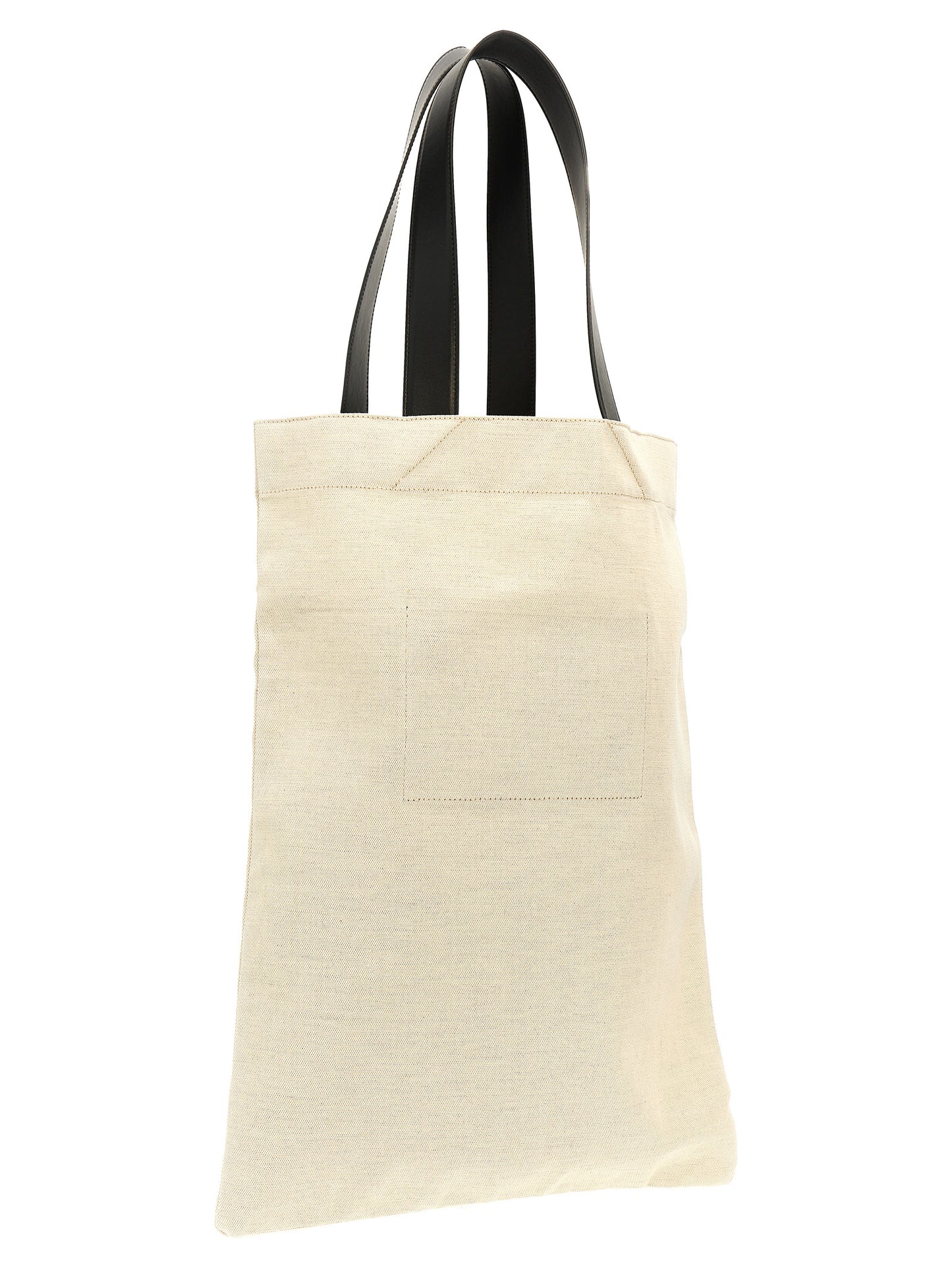 Bicolor Cotton Tote Bag