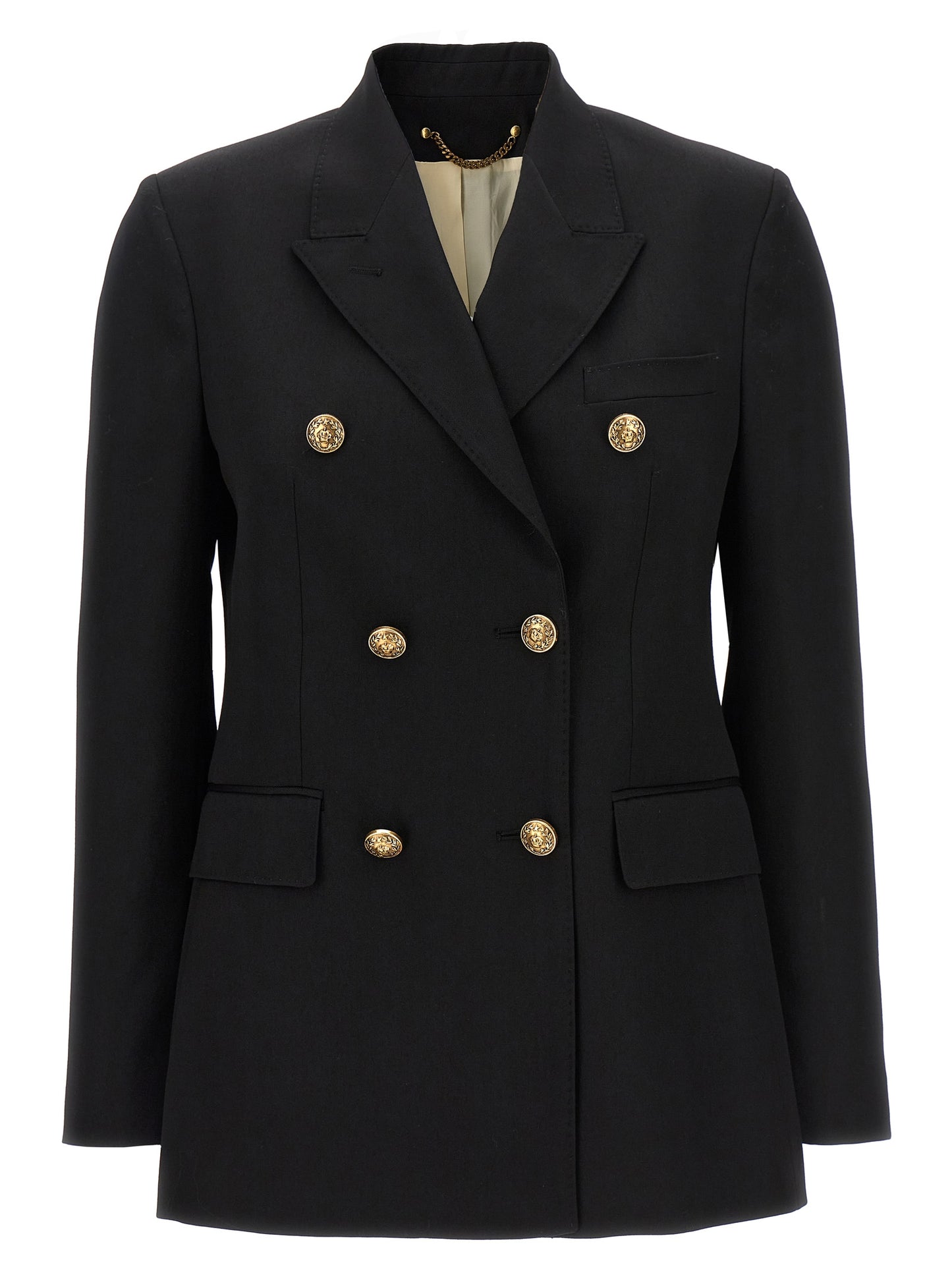 Black Virgin Wool Blazer