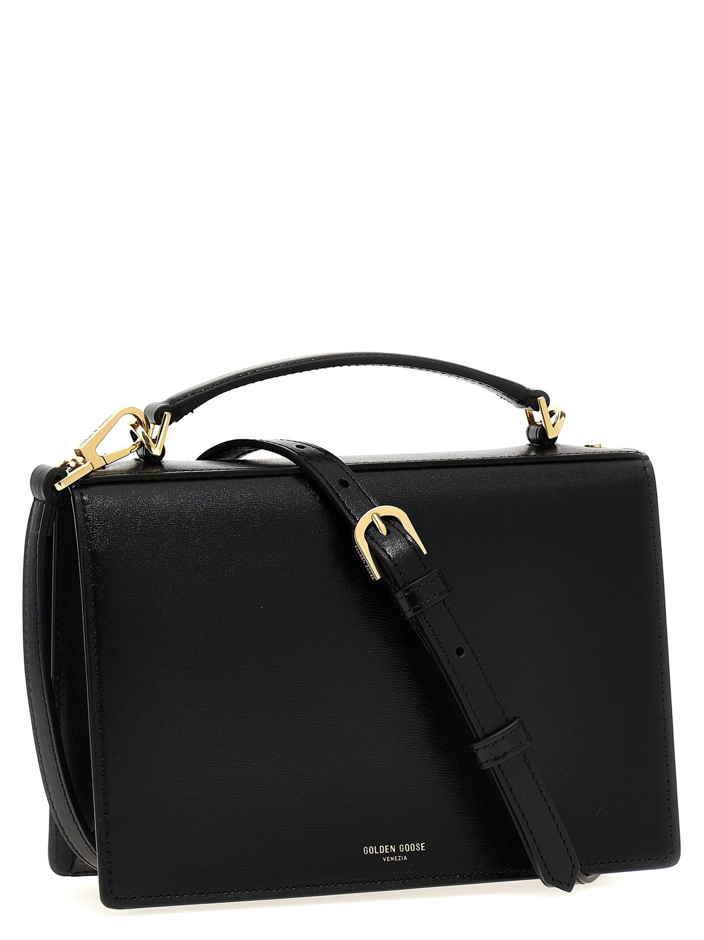 Black Cowhide Handbag
