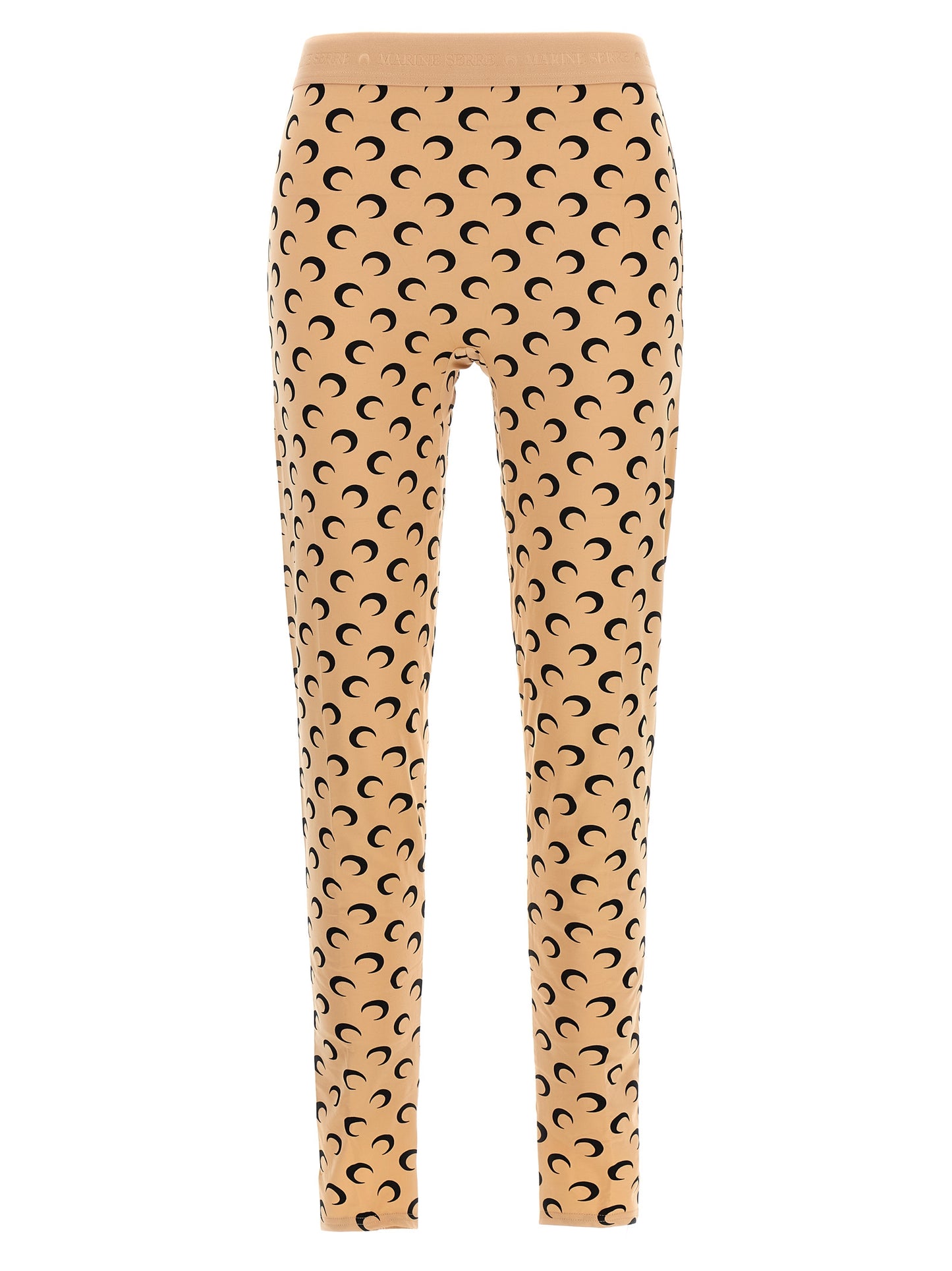 Beige Polyamide Leggings