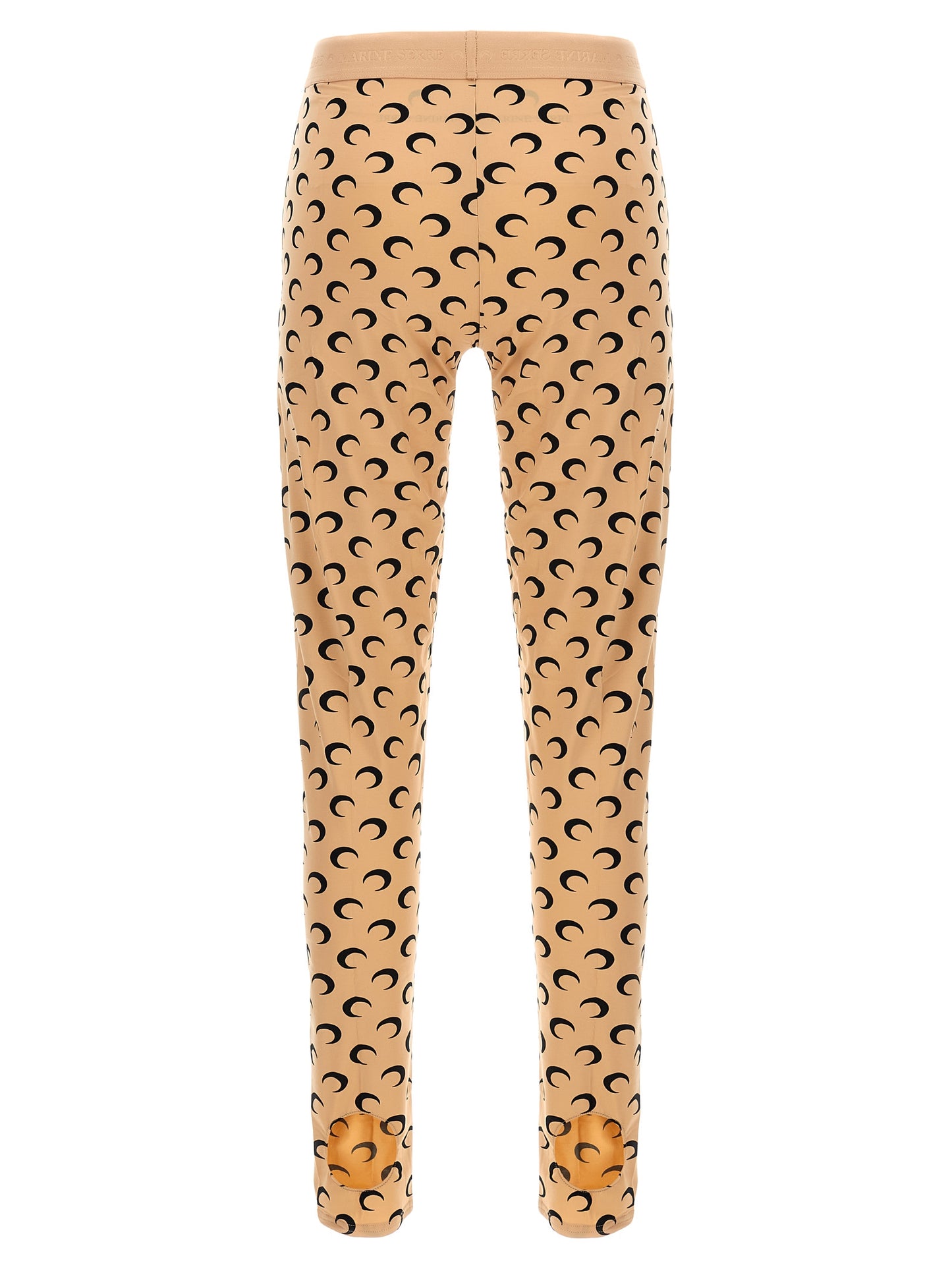 Beige Polyamide Leggings