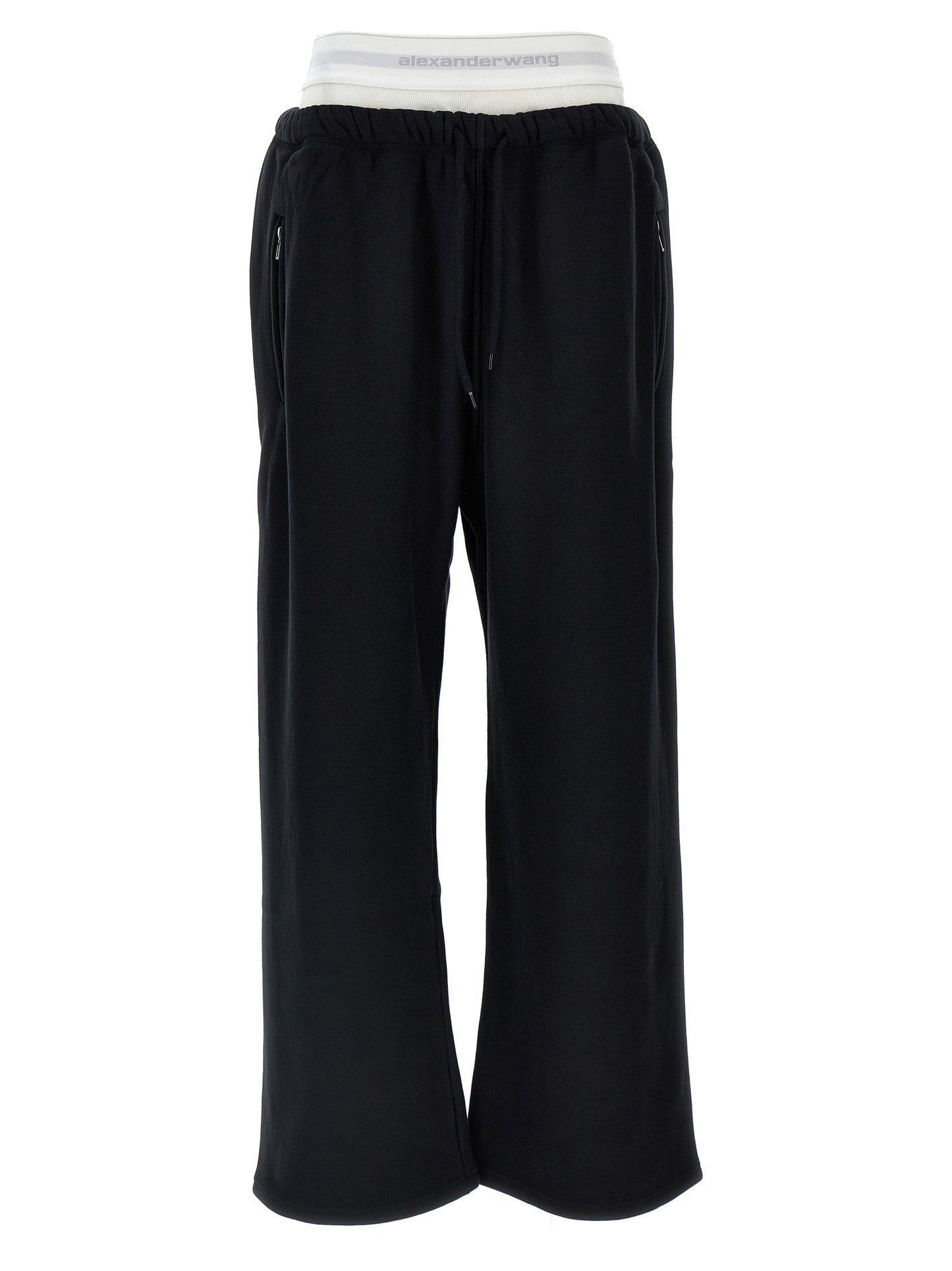 Black Cotton Joggers (Workout Pants)