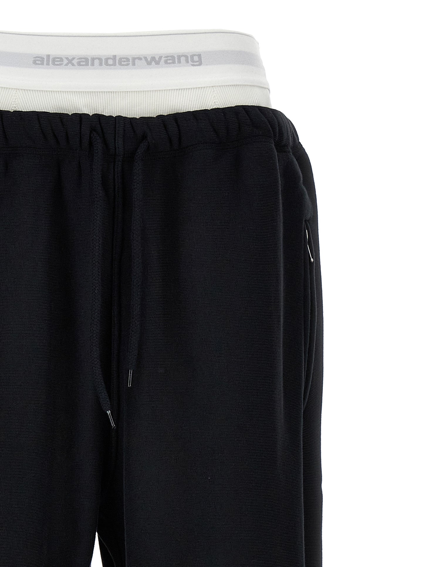 Black Cotton Joggers (Workout Pants)