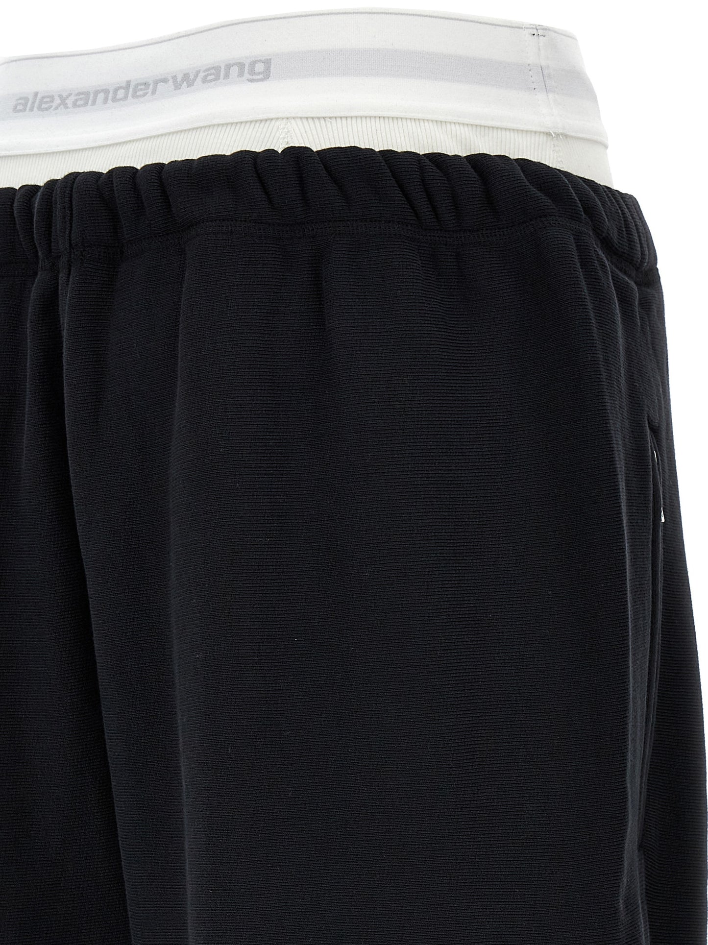 Black Cotton Joggers (Workout Pants)