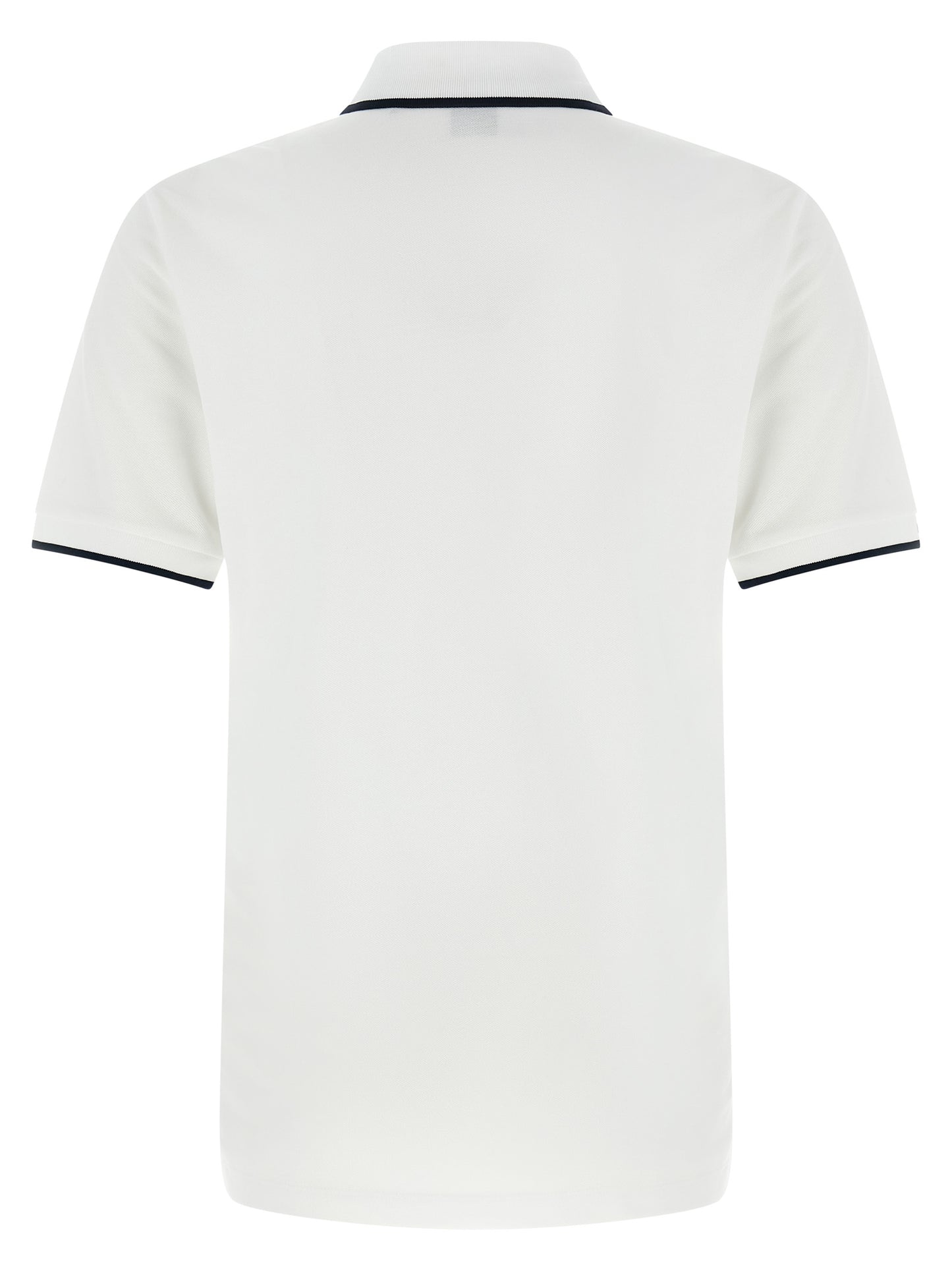 White Cotton Polo Shirt