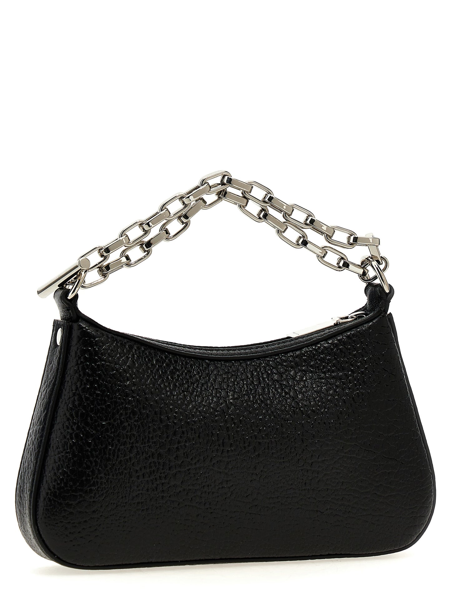 Black Lamb Leather Handbag