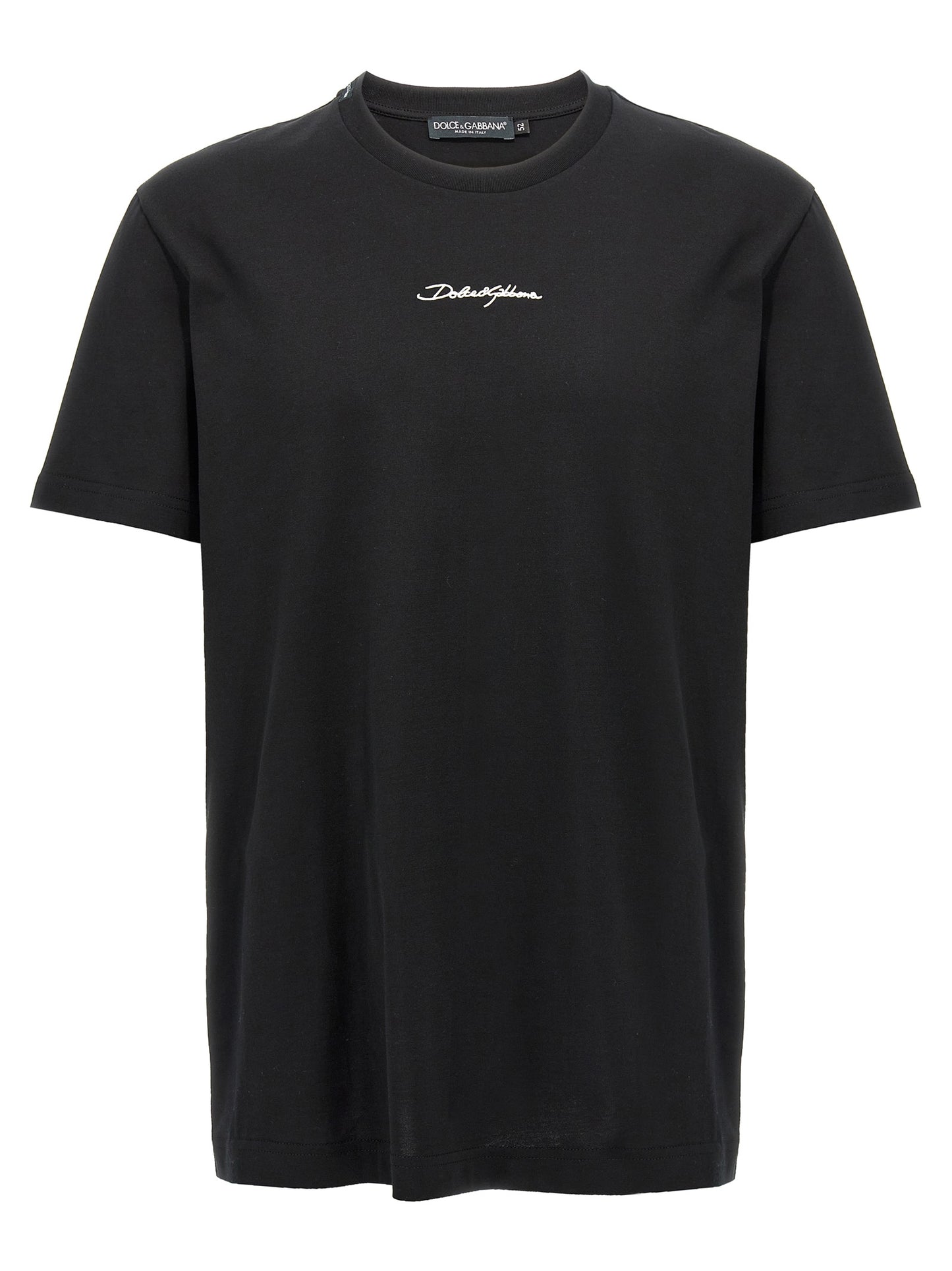 Black Cotton T-Shirt