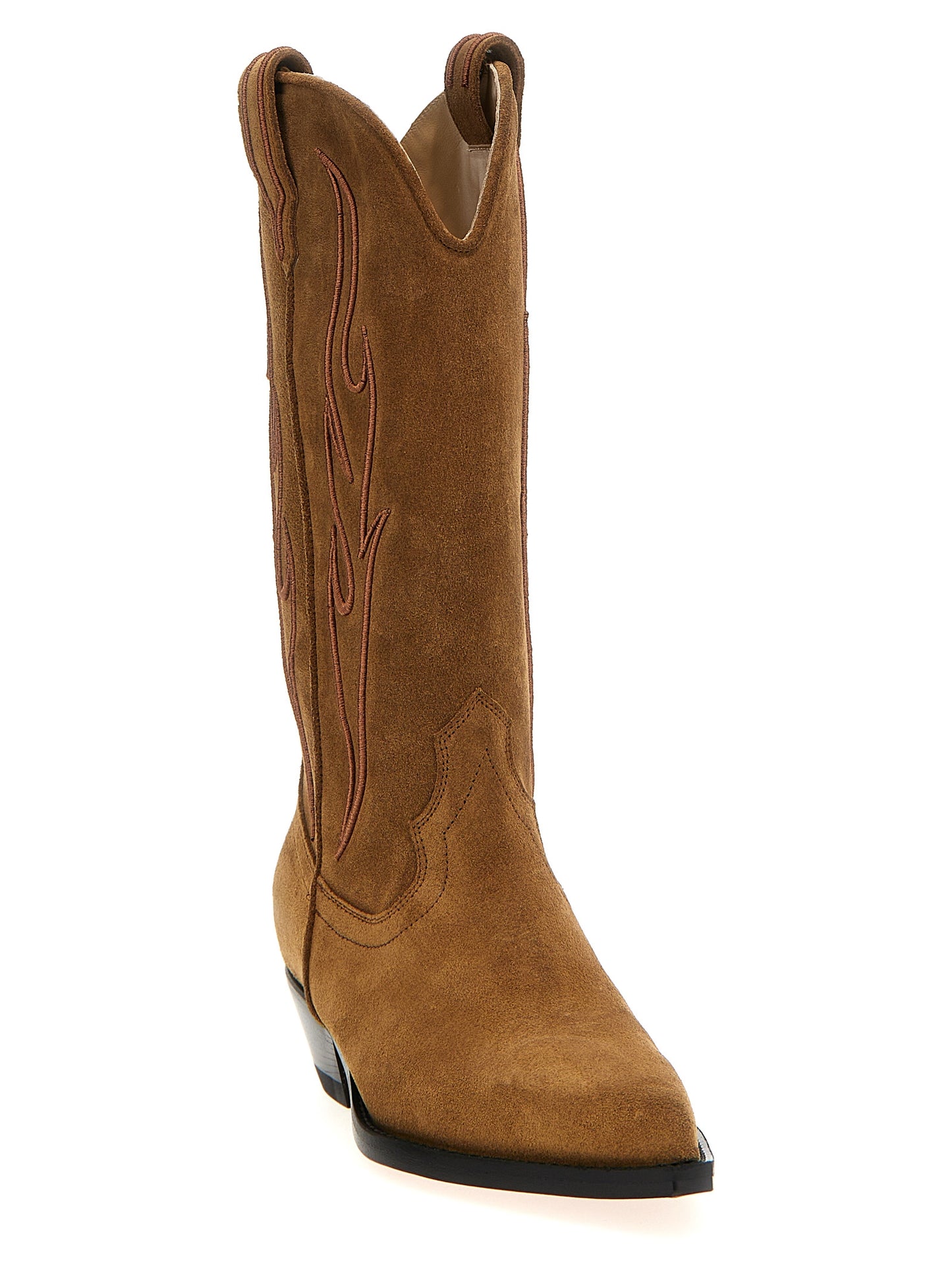 Brown Calfskin Chelsea Boots
