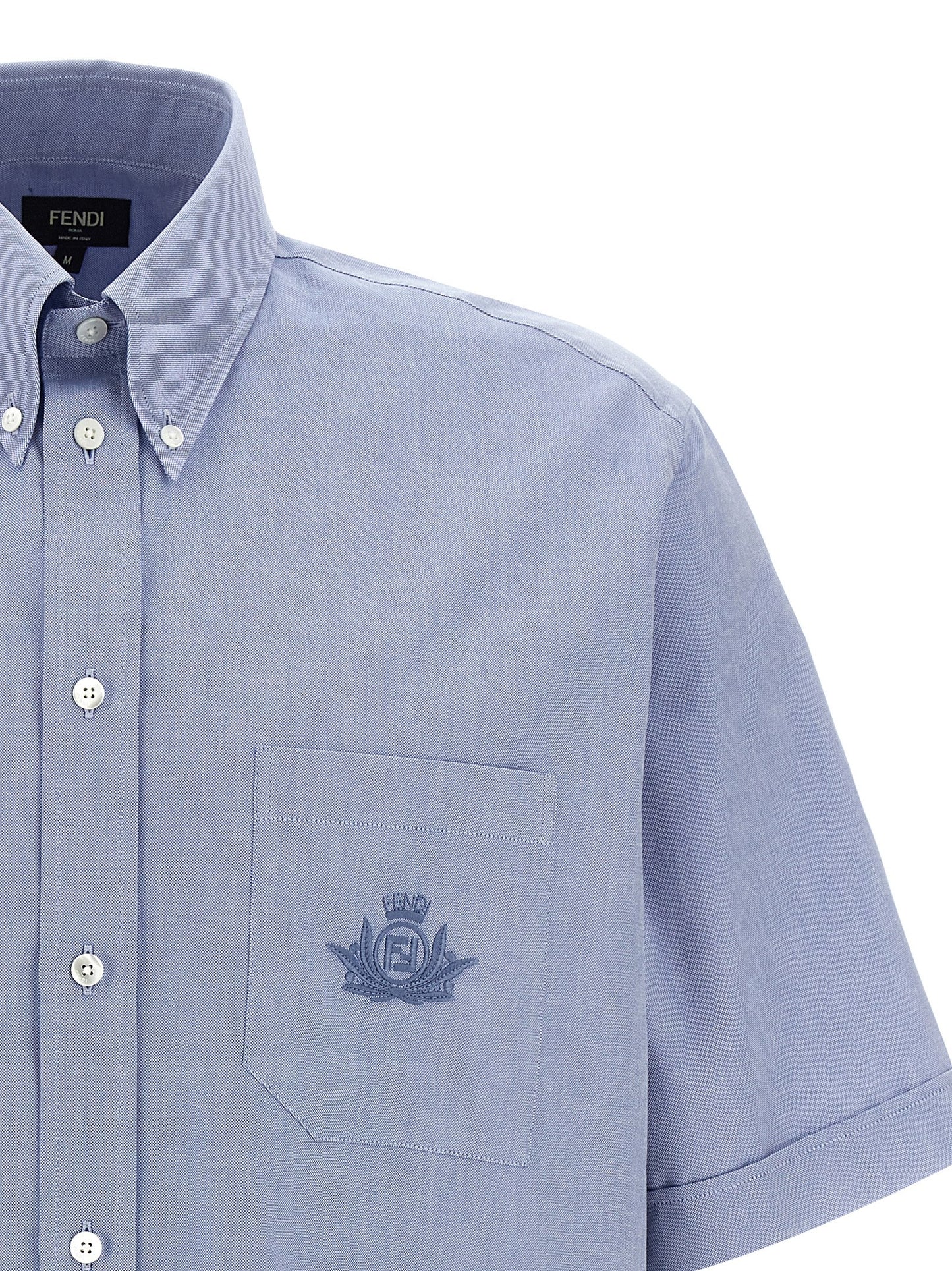 Blue Cotton Blouse