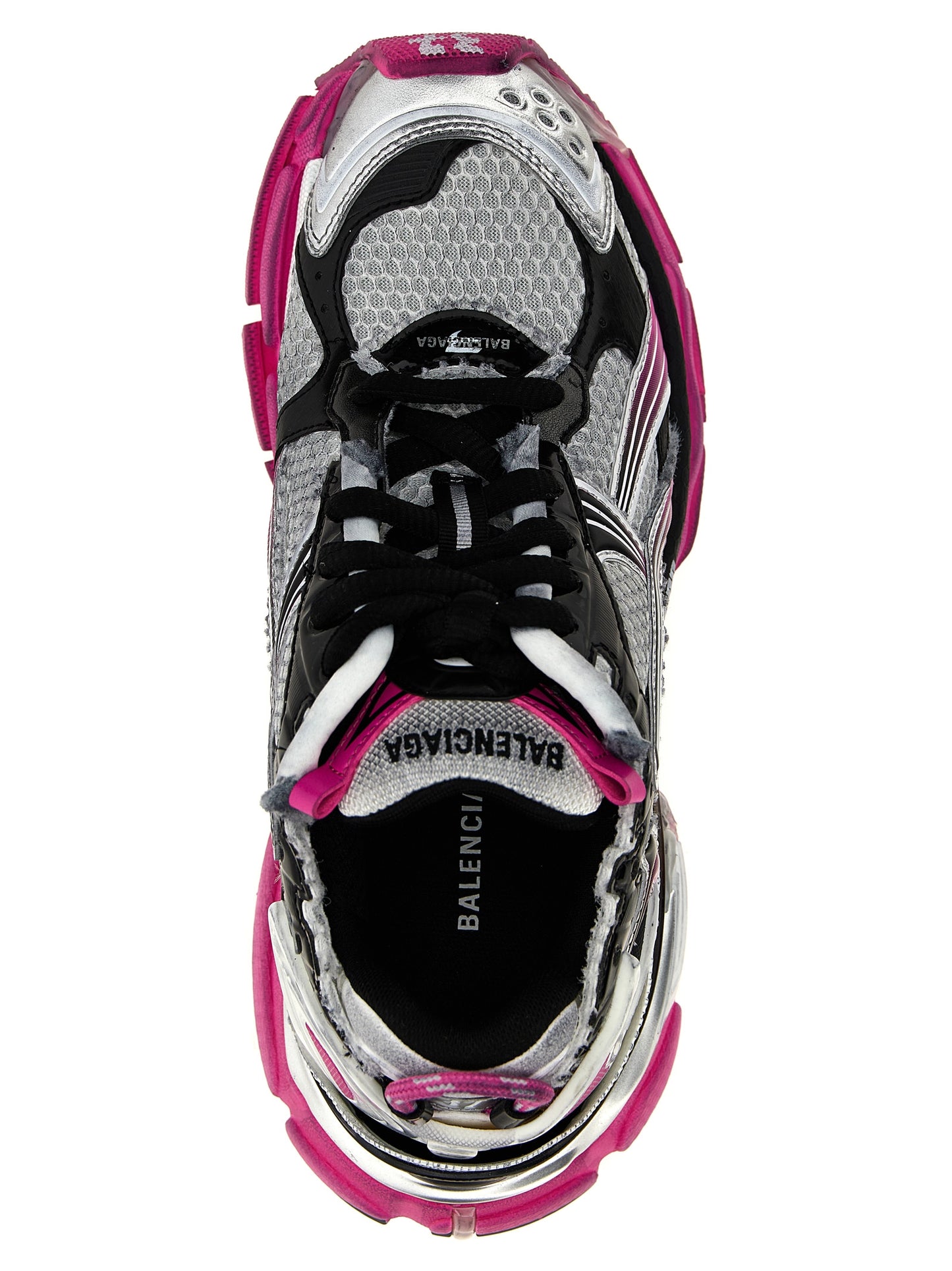 Multicolor Polyethylene Athletic Sneakers