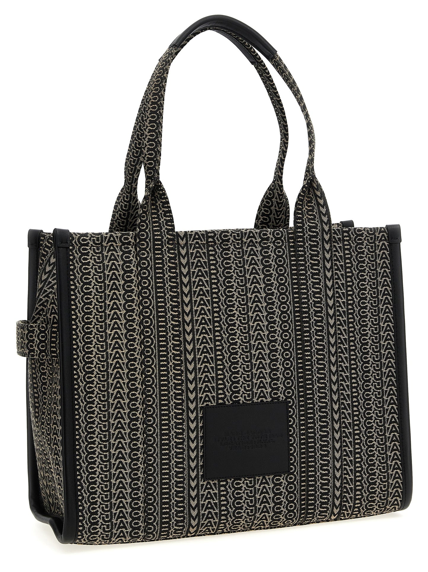 Beige Cotton Tote Bag