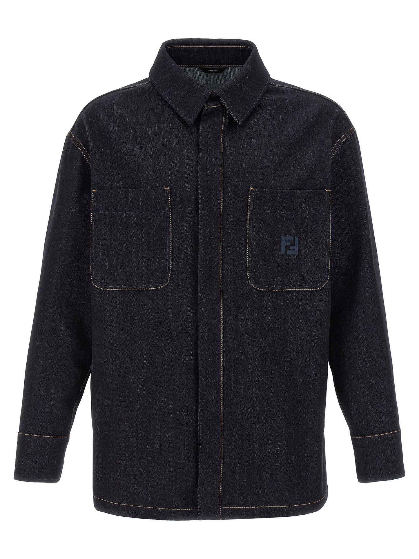 Blue Cotton Denim Jacket