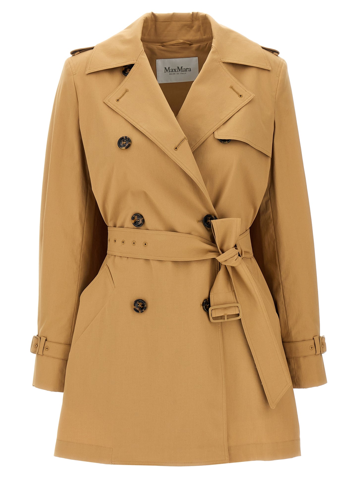 Brown Cotton Coat