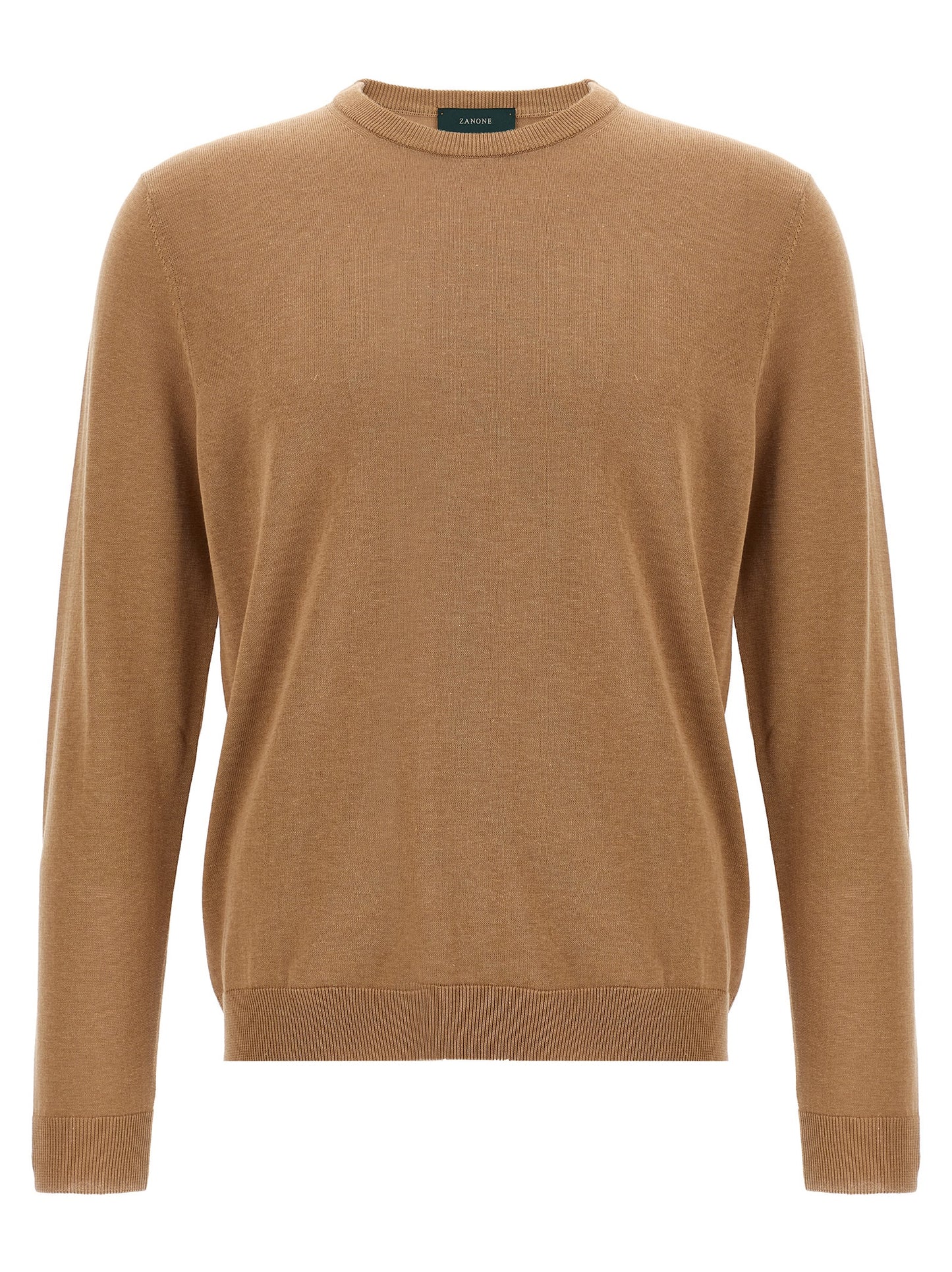 Beige Cotton Cardigan