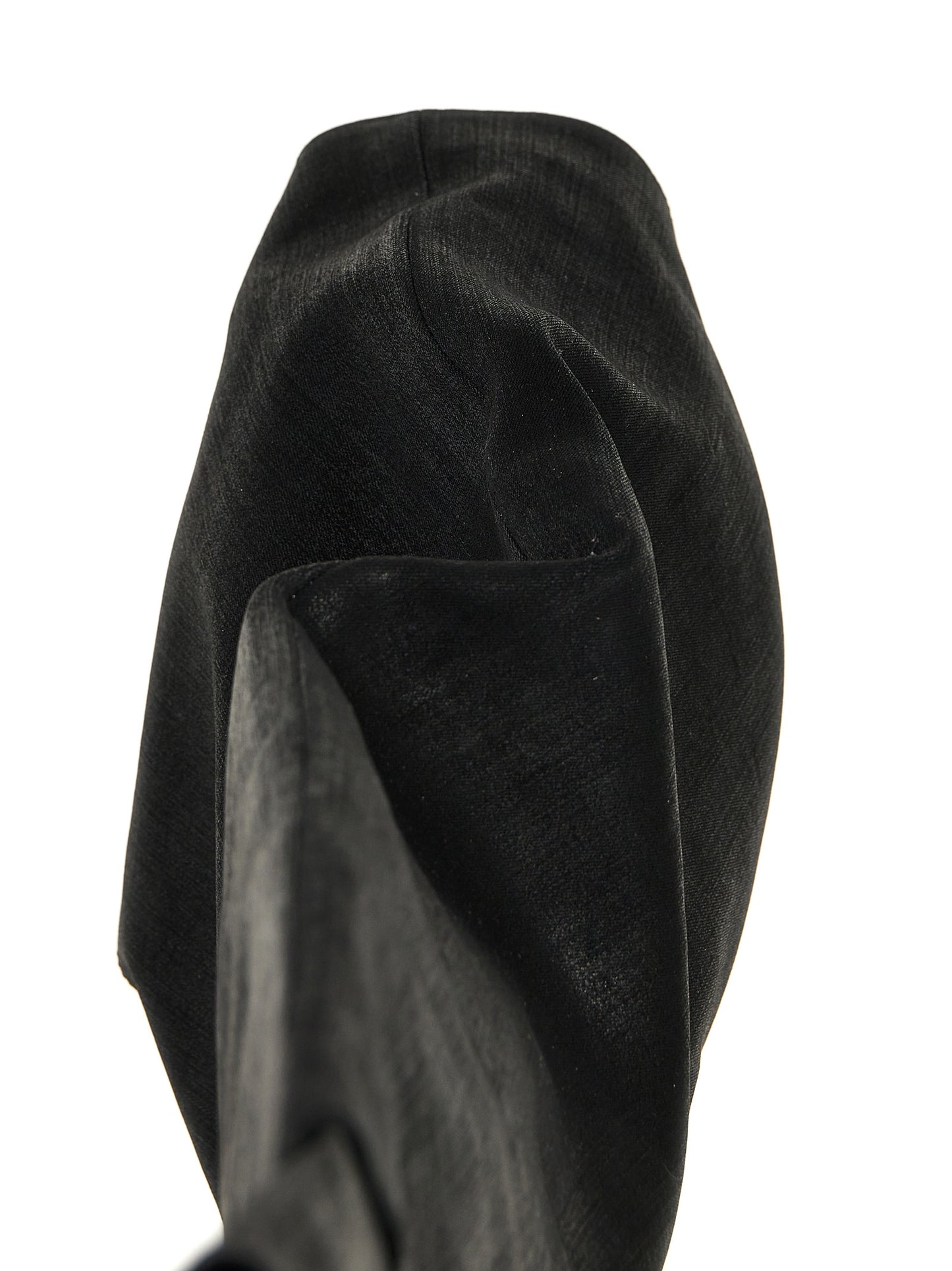 Black Cotton Over The Knee