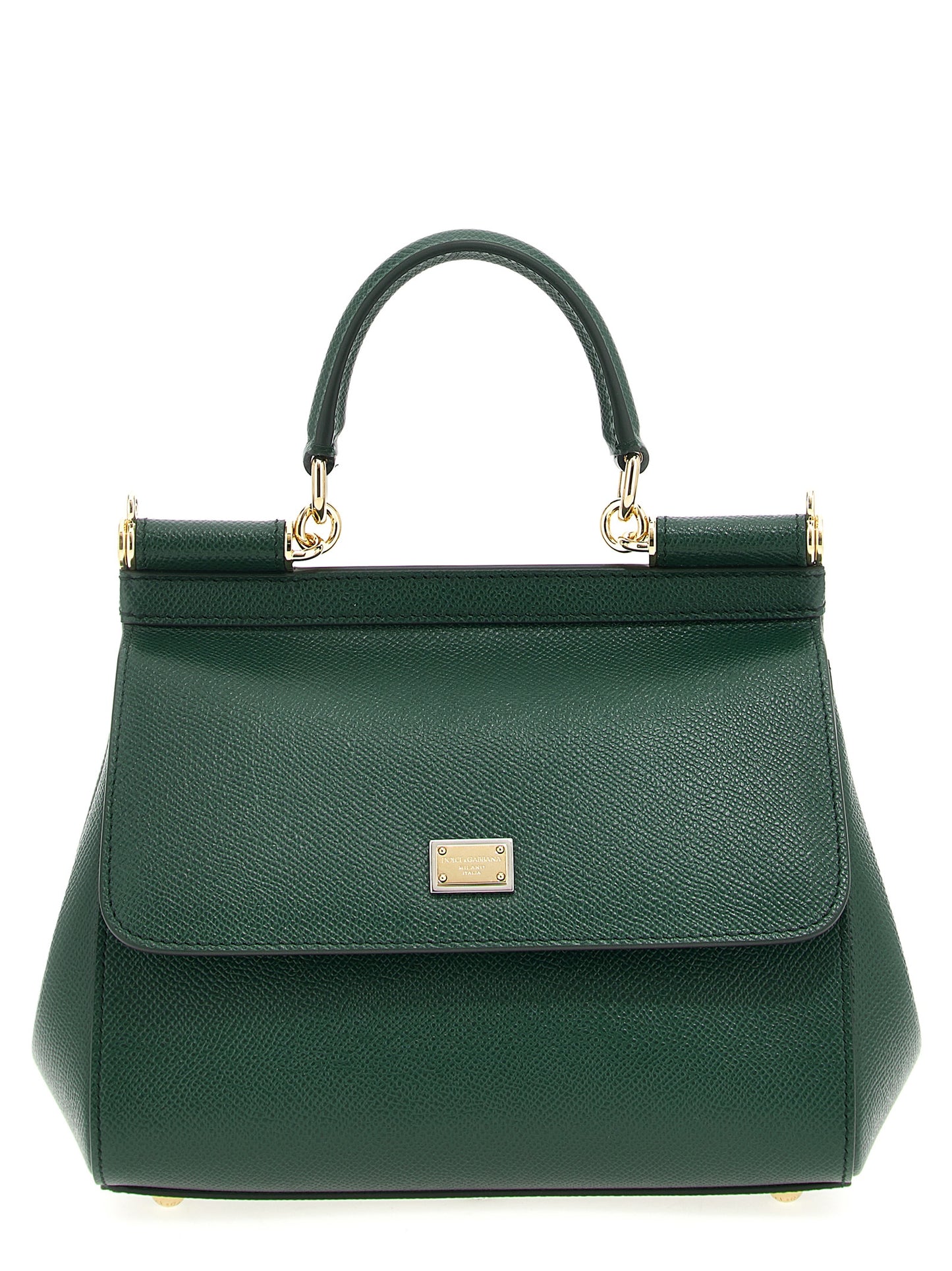 Bicolor Calfskin Handbag