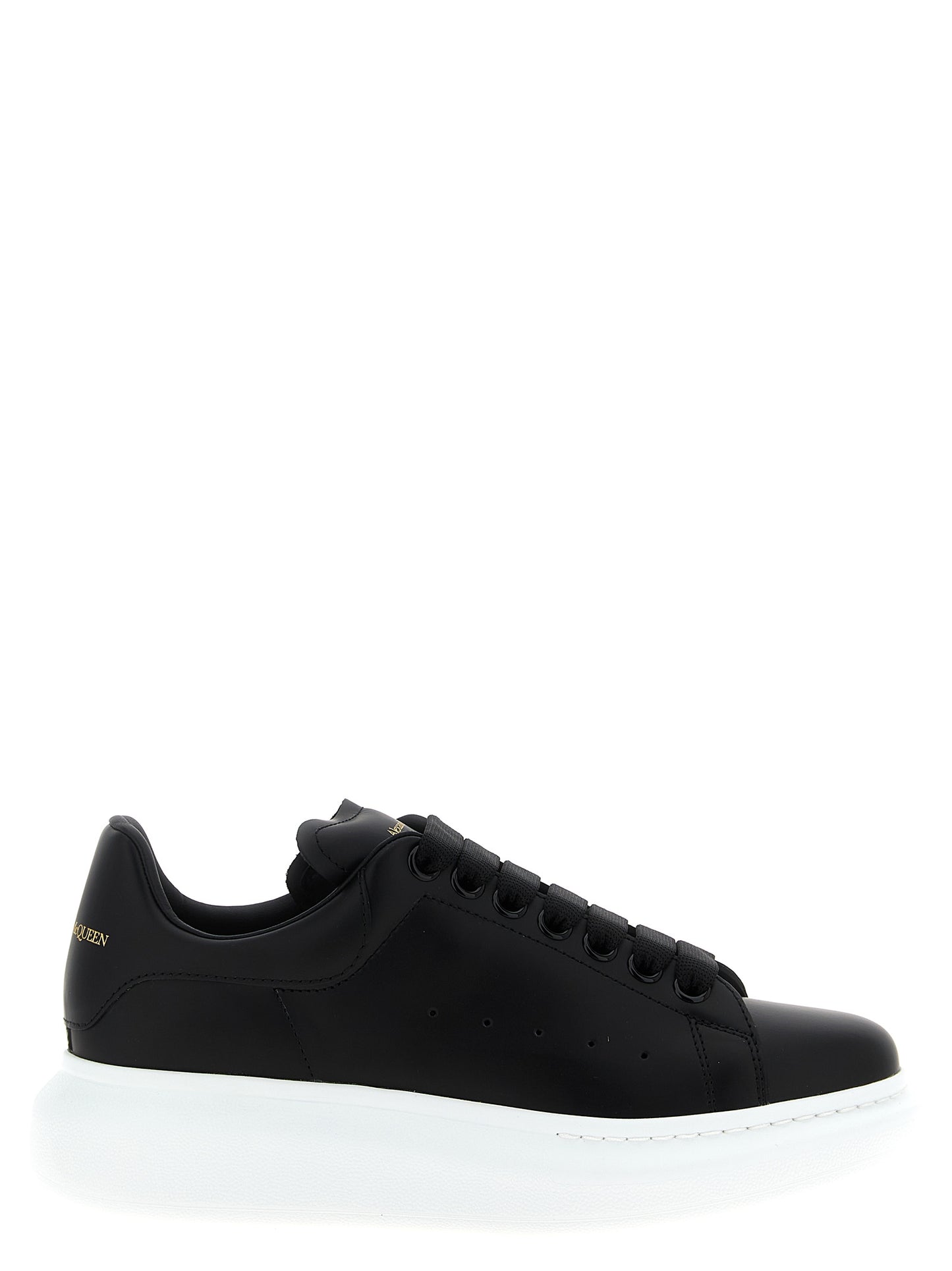 Bicolor Bovine Leather Low Top Sneakers