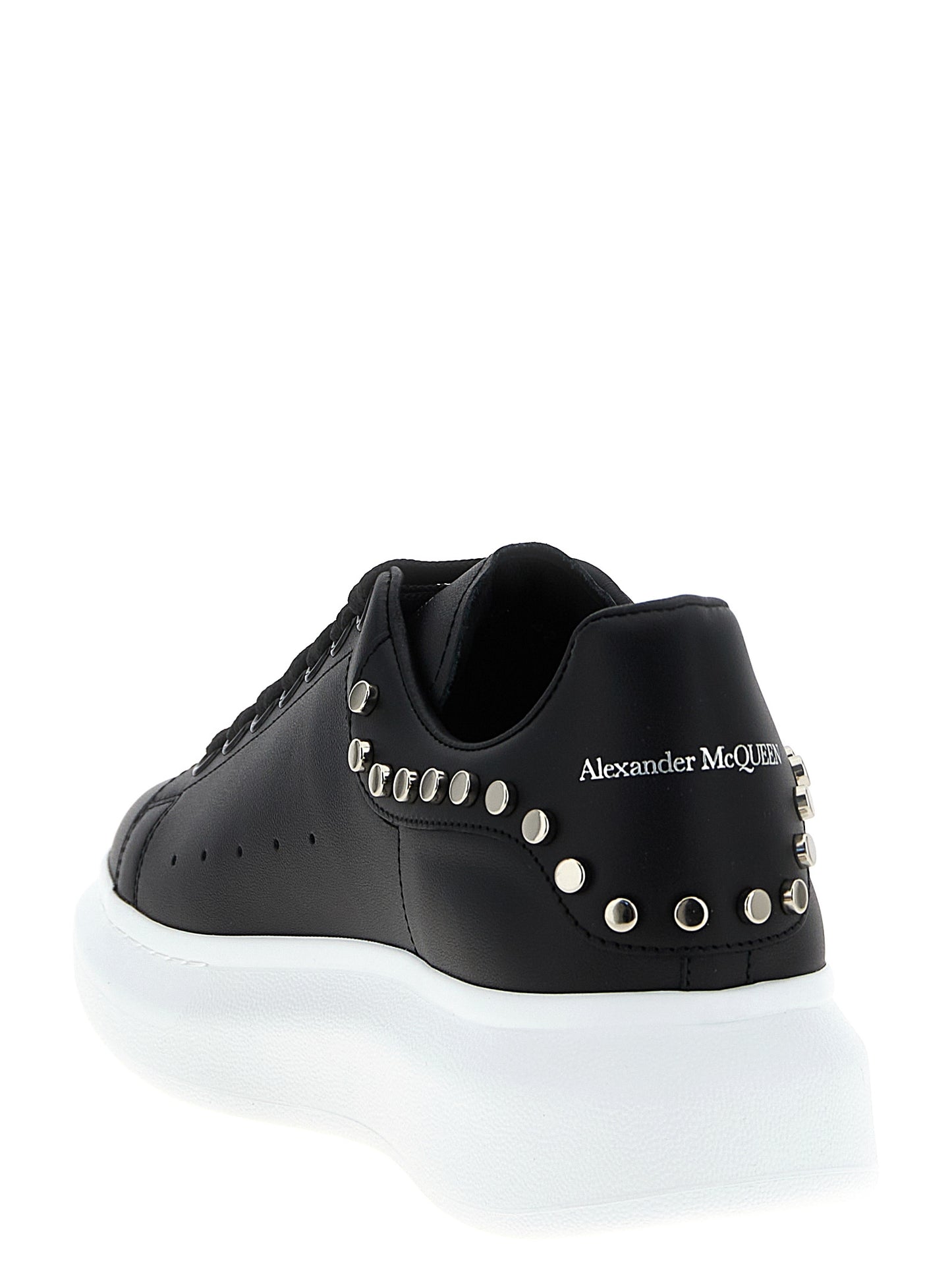 Black Calfskin Chunky Sneakers