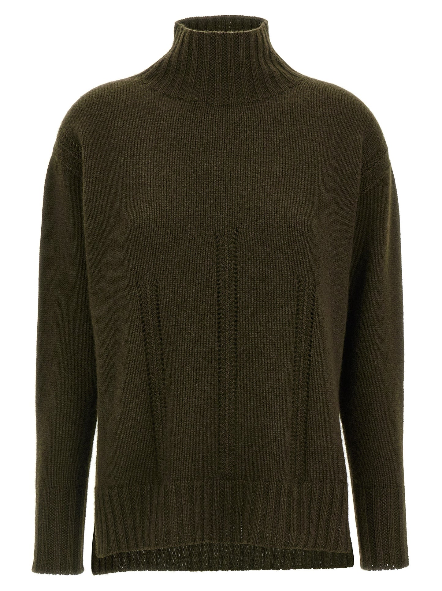 Bicolor Cashmere Cardigan