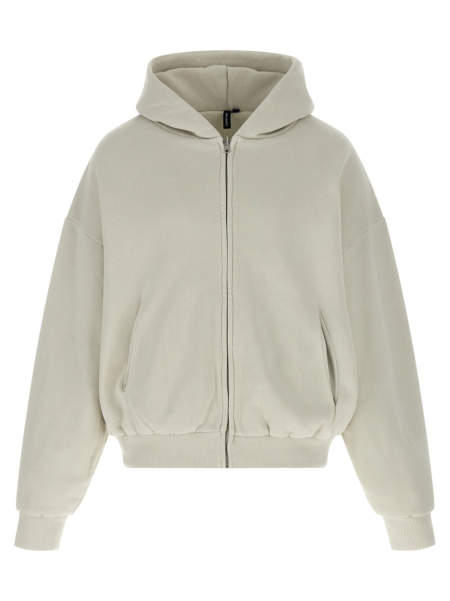 White Cotton Sweatshirt