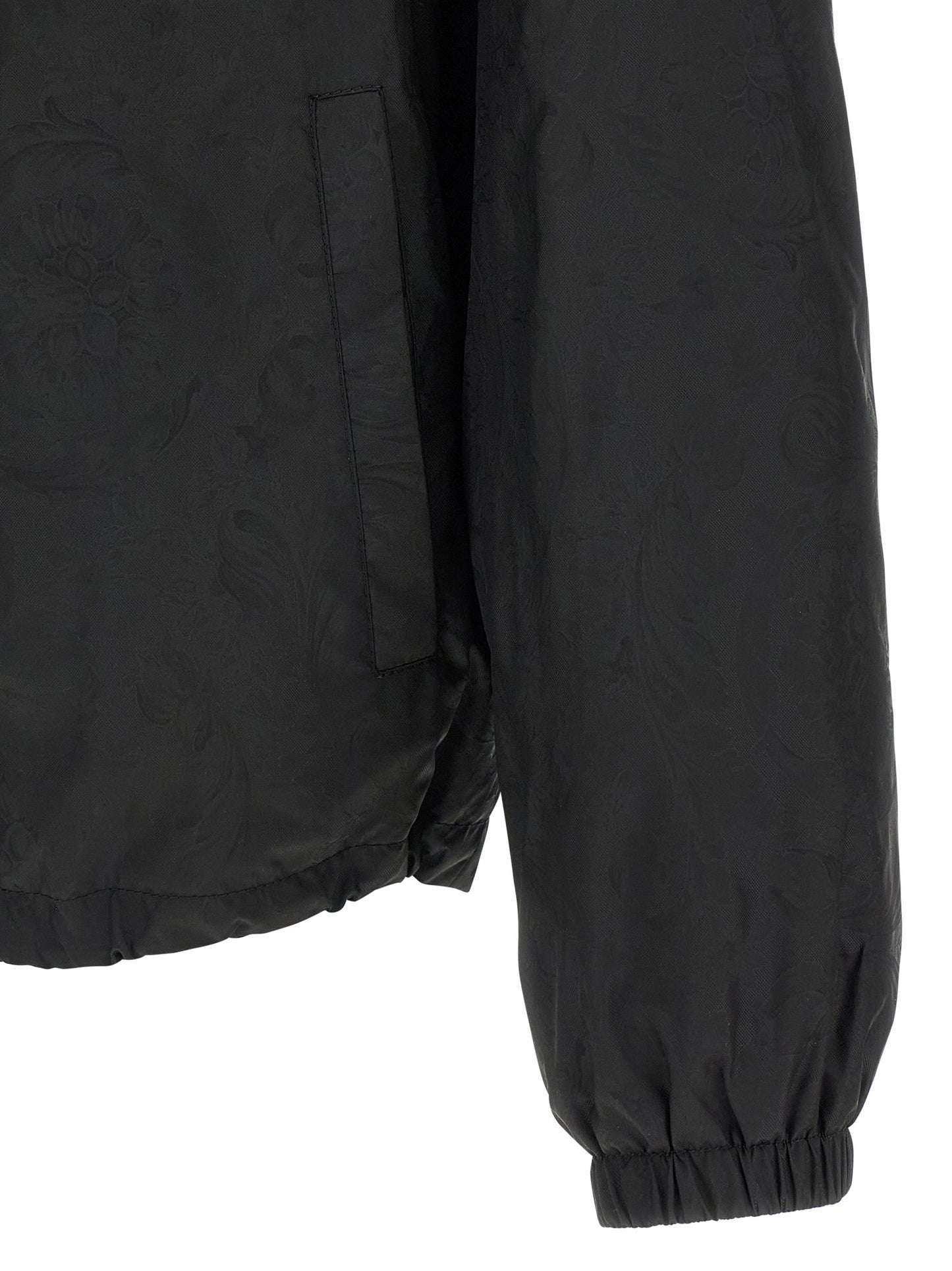 Black Nylon Shell Jacket
