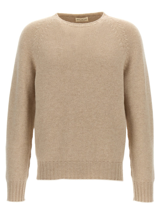 Beige Virgin Wool Cardigan