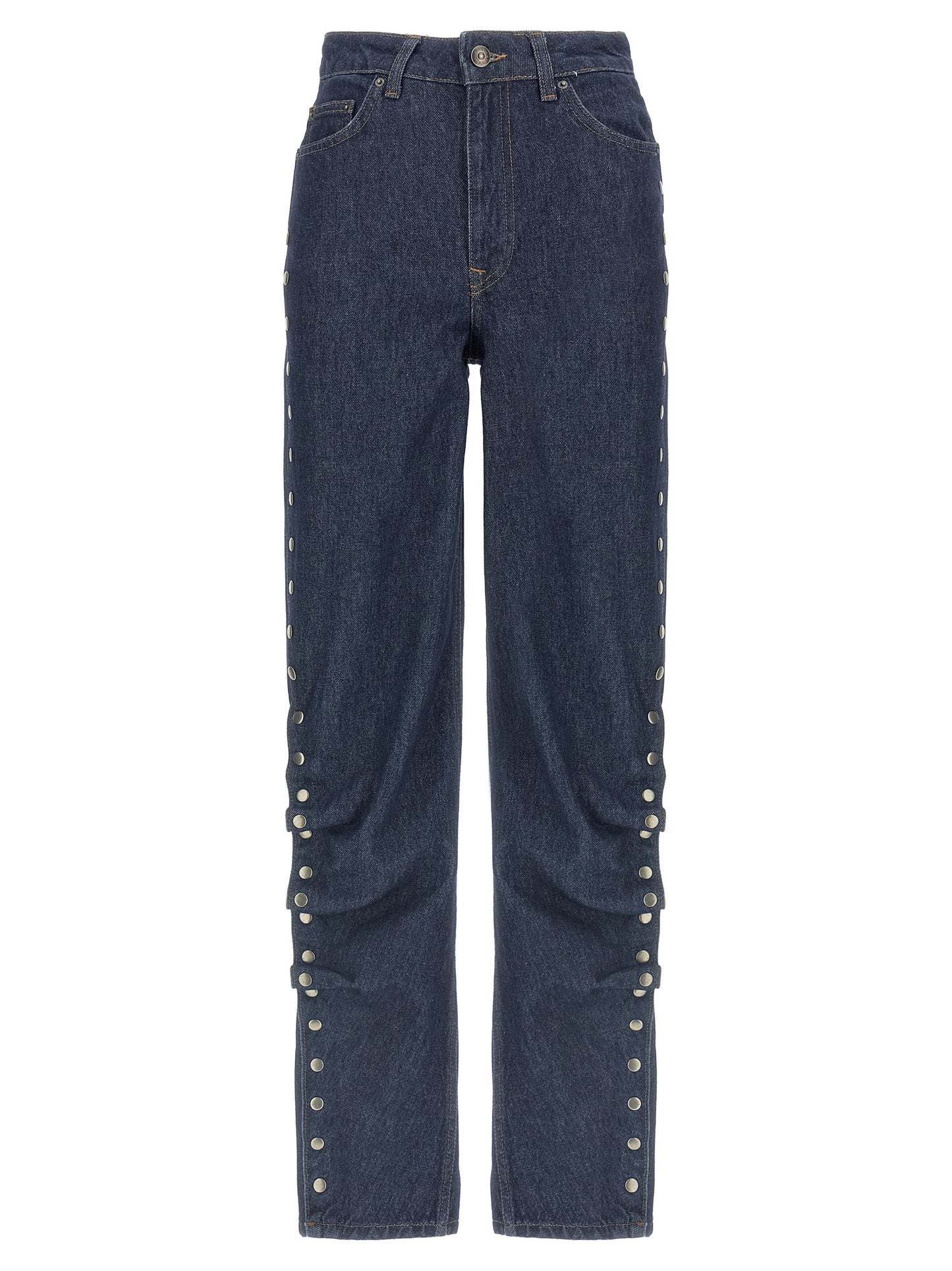 Blue Cotton Jeans Denim