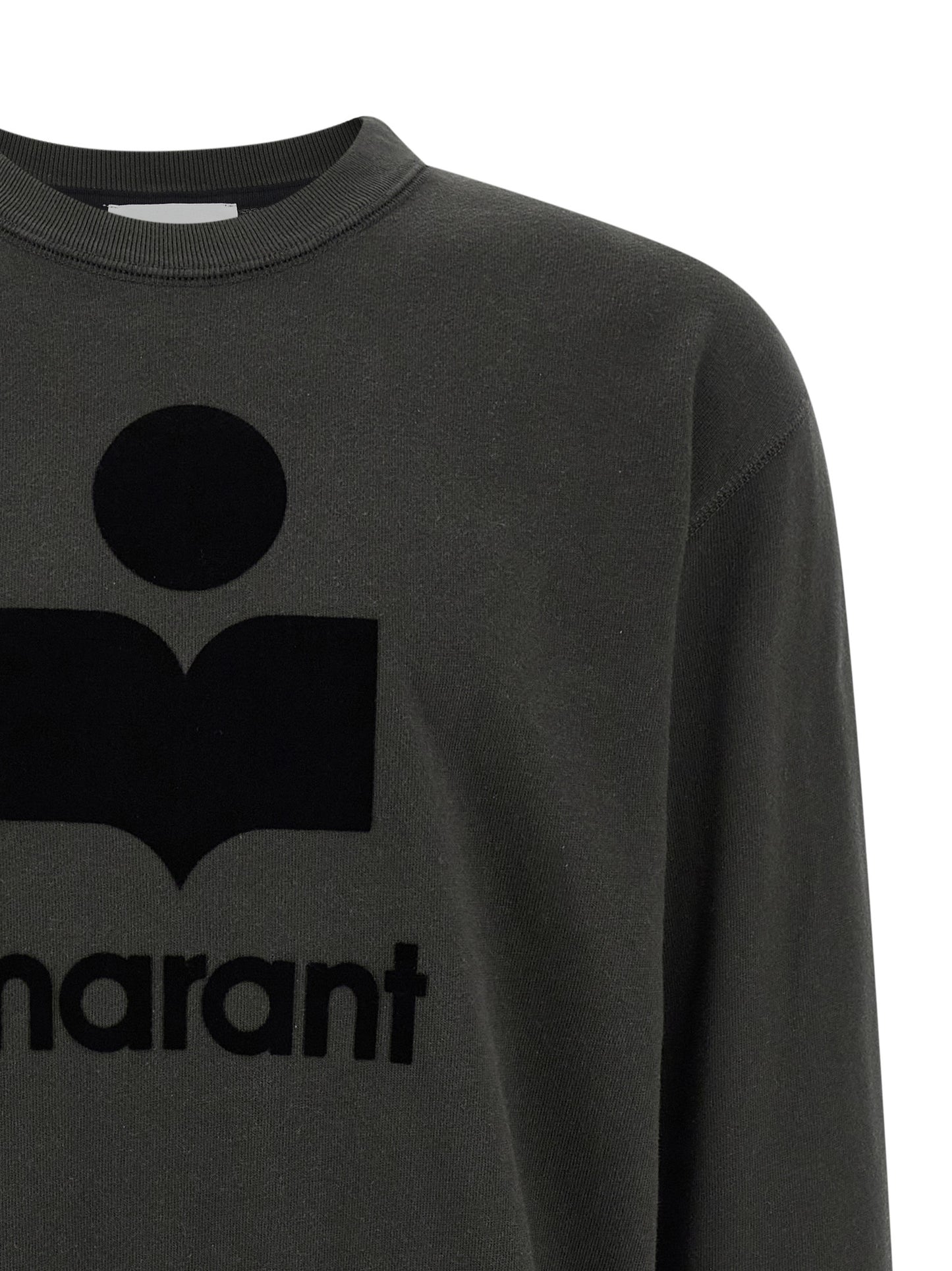 Black Cotton Sweatshirt