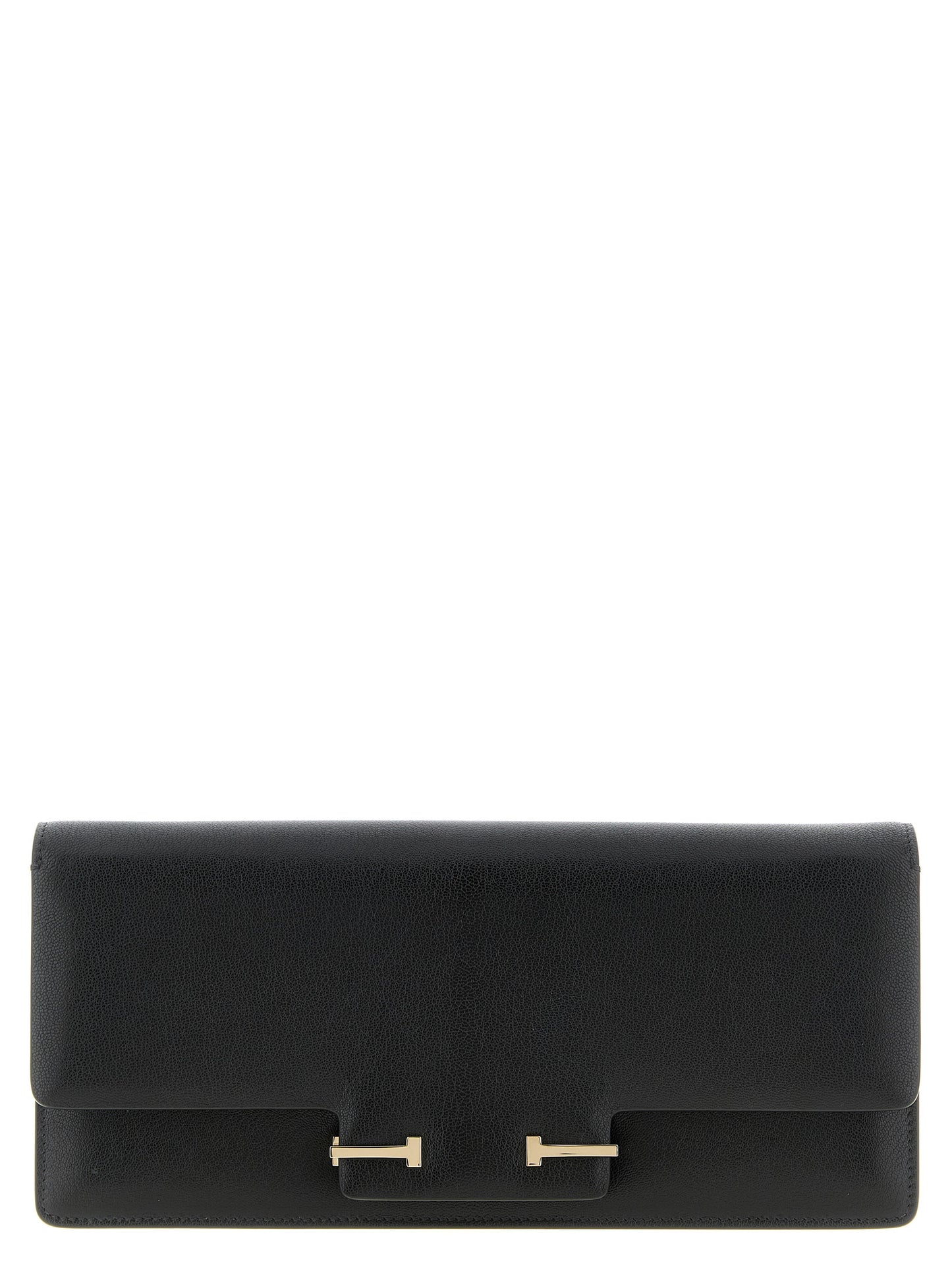 Black Goatskin Shoulder Bag