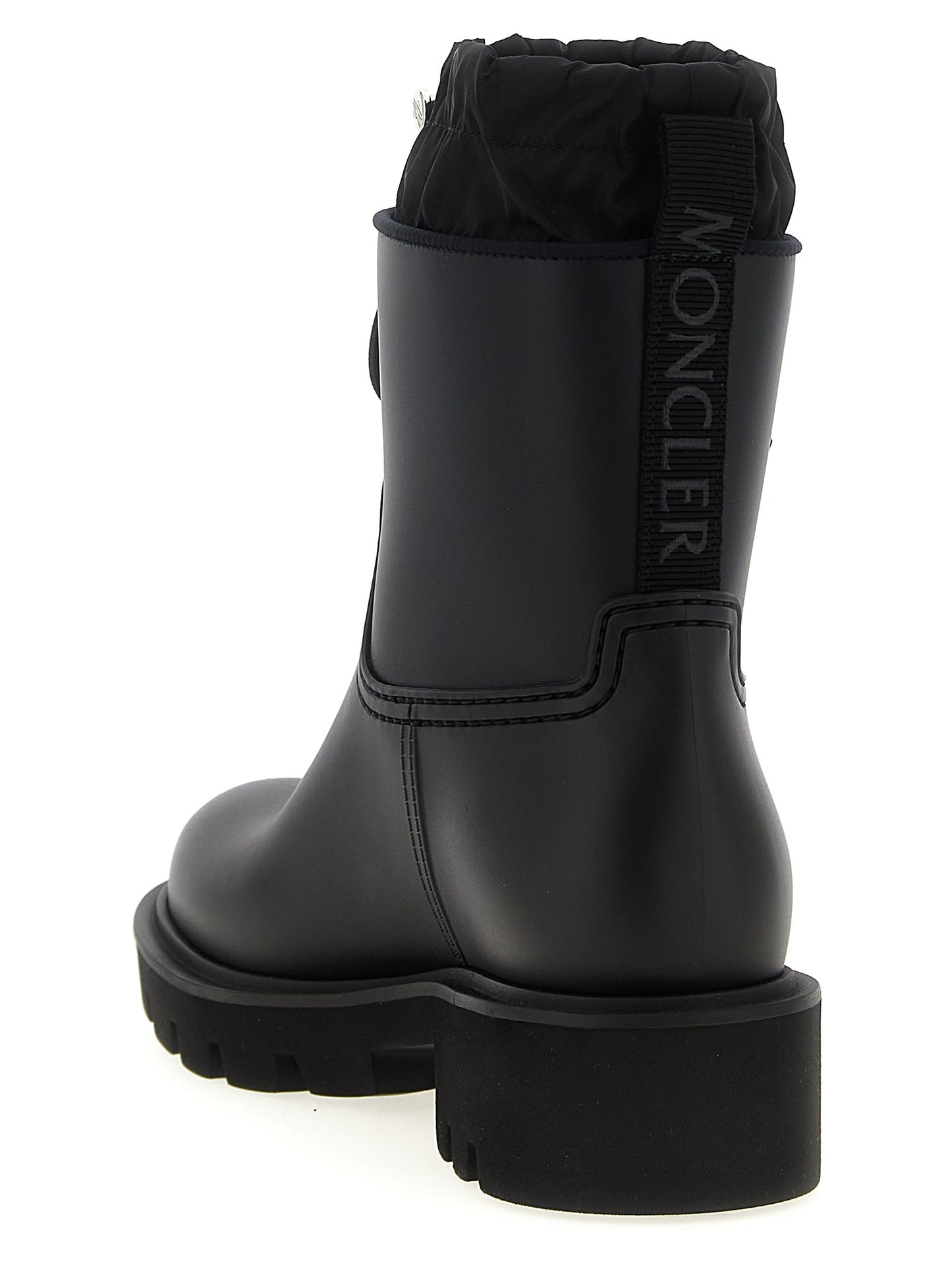 Black Pvc Ankle Boots