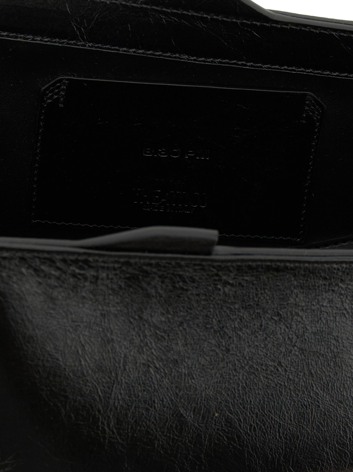 Black Calfskin Clutch Bag